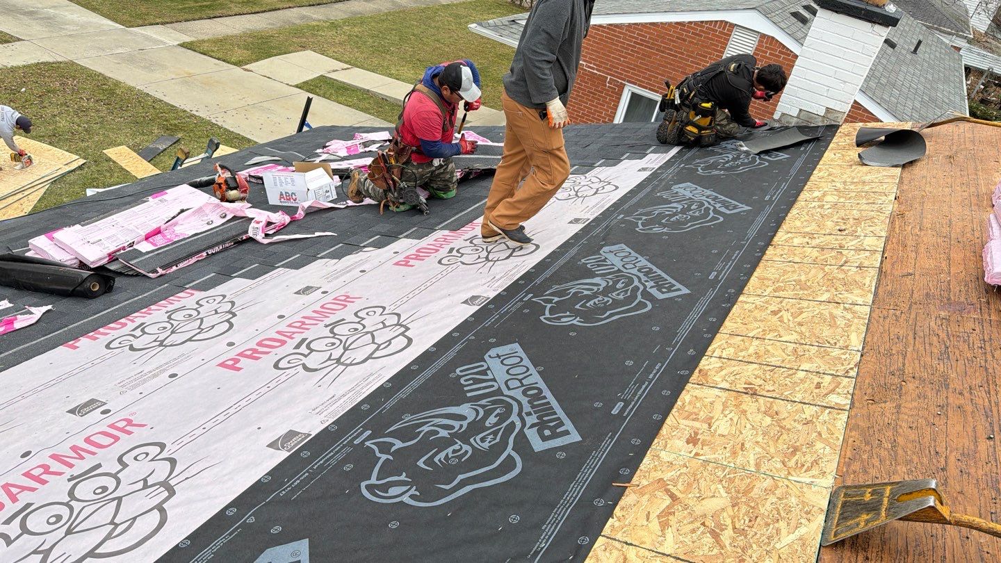 Roof Replacement using Owens Corning Onyx Black by 180 Contractors