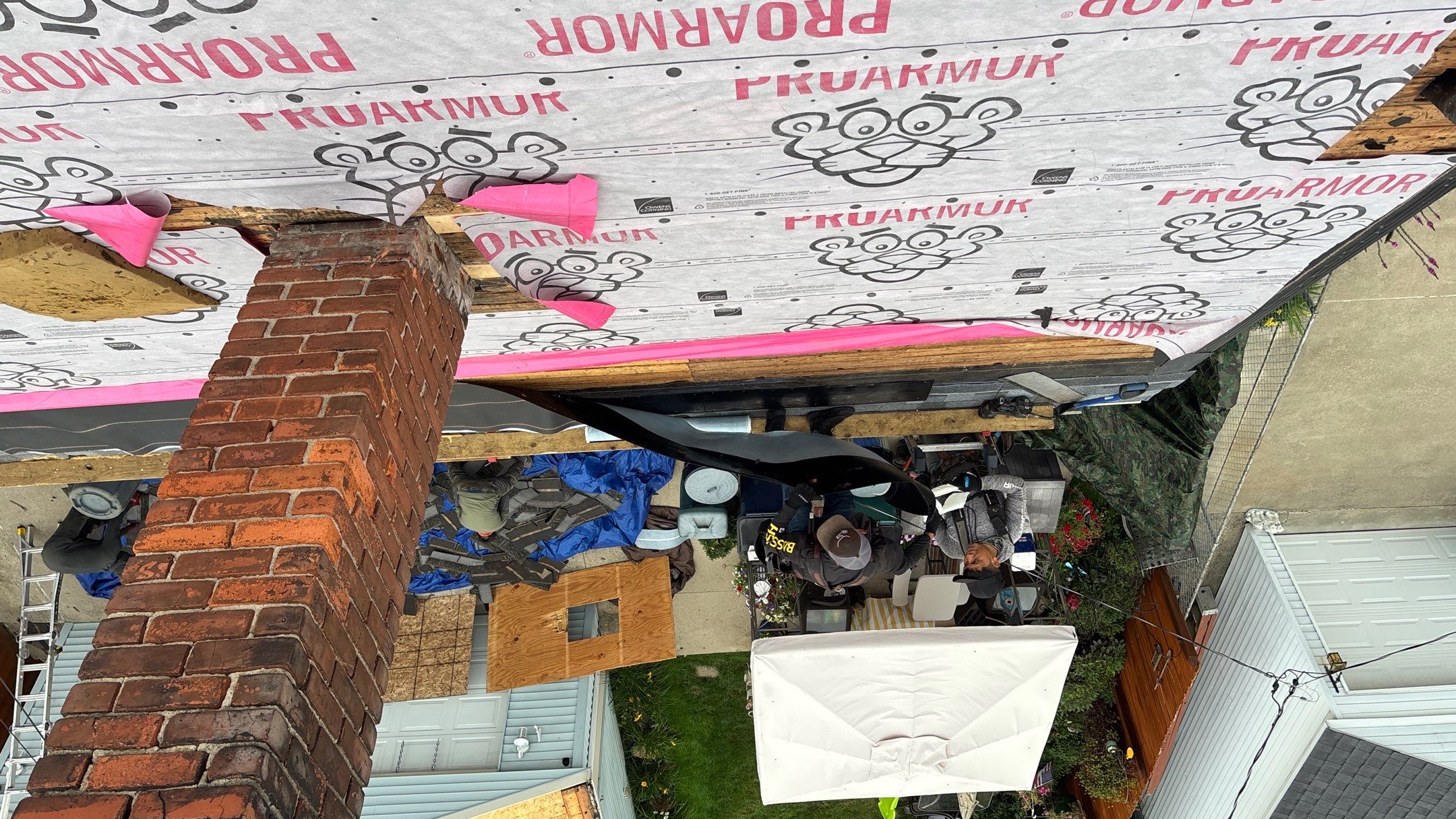 Roof Replacement using Owens Corning Slatestone Gray by 180 Contractors