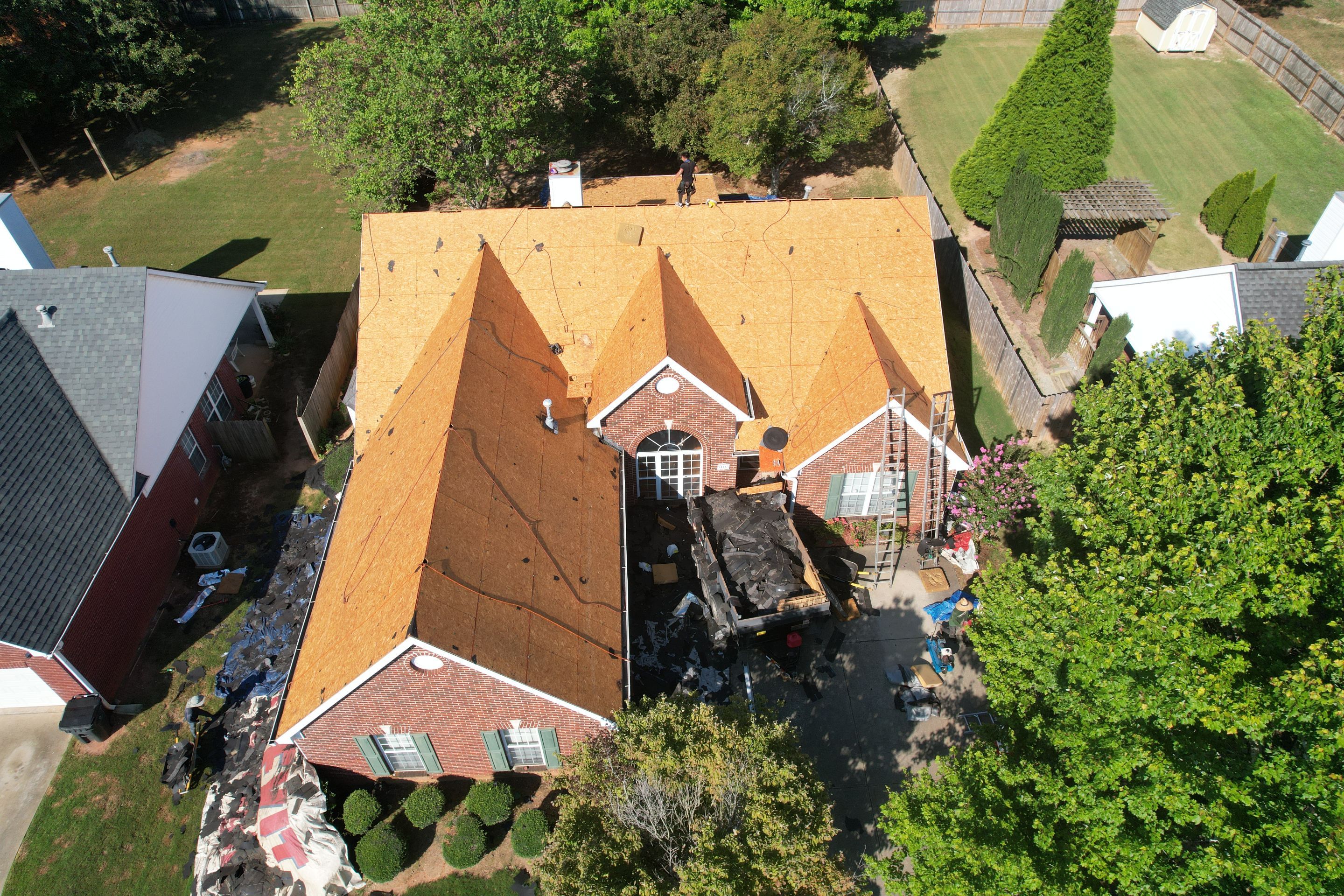 Residential Roof Replacement using Owens Corning Onyx Black by Inspector Roofing and Restoration