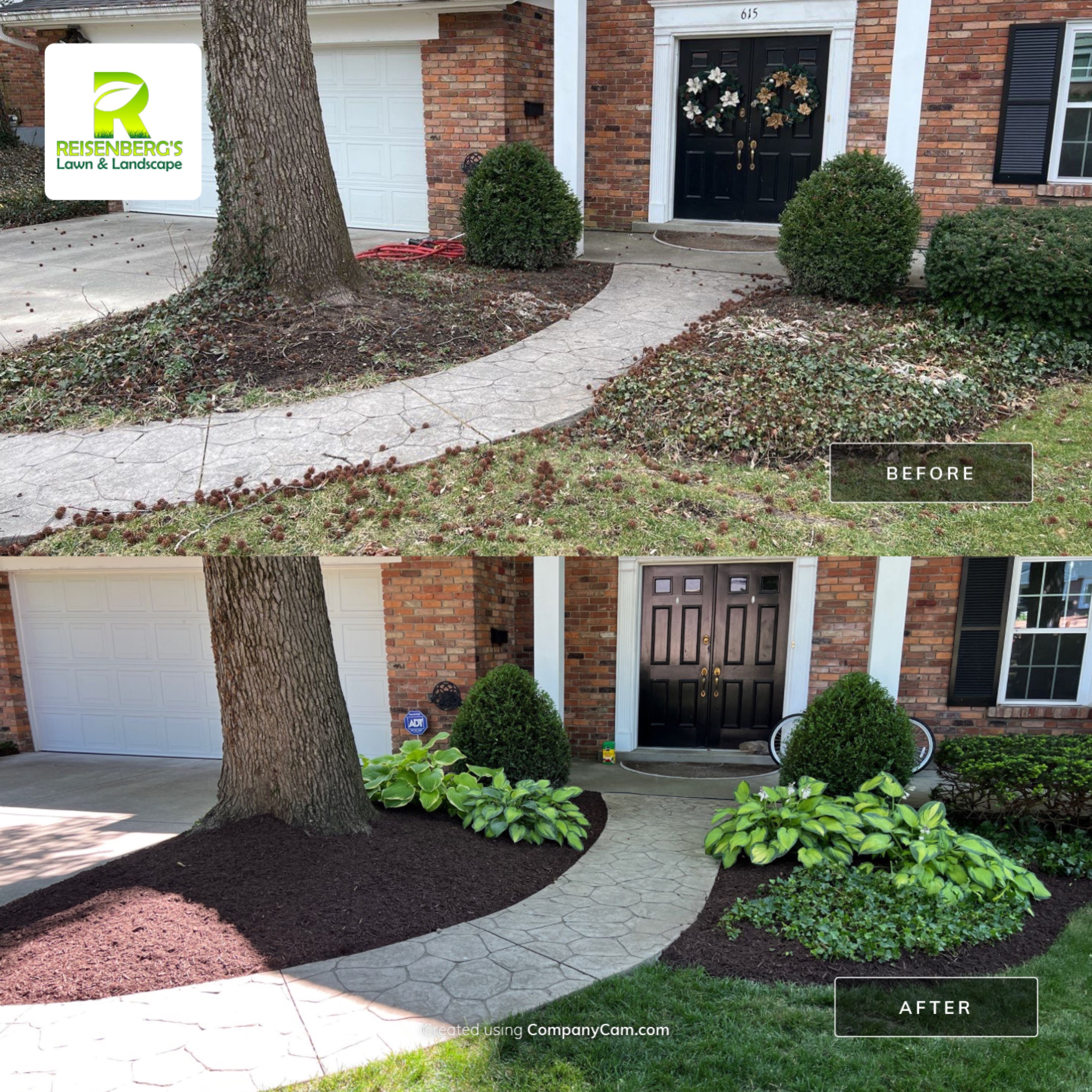 Spring Clean Up, Edge, Prune & Mulch by Reisenberg’s Lawn & Landscape, LLC