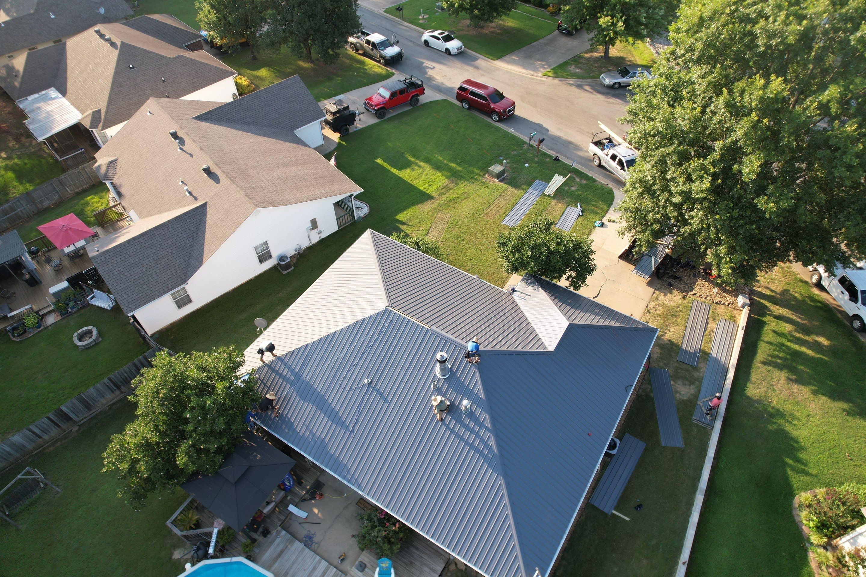 Metal Roof Replacement: 26 GA. Residential Metal Panels by Hostetler Roofing