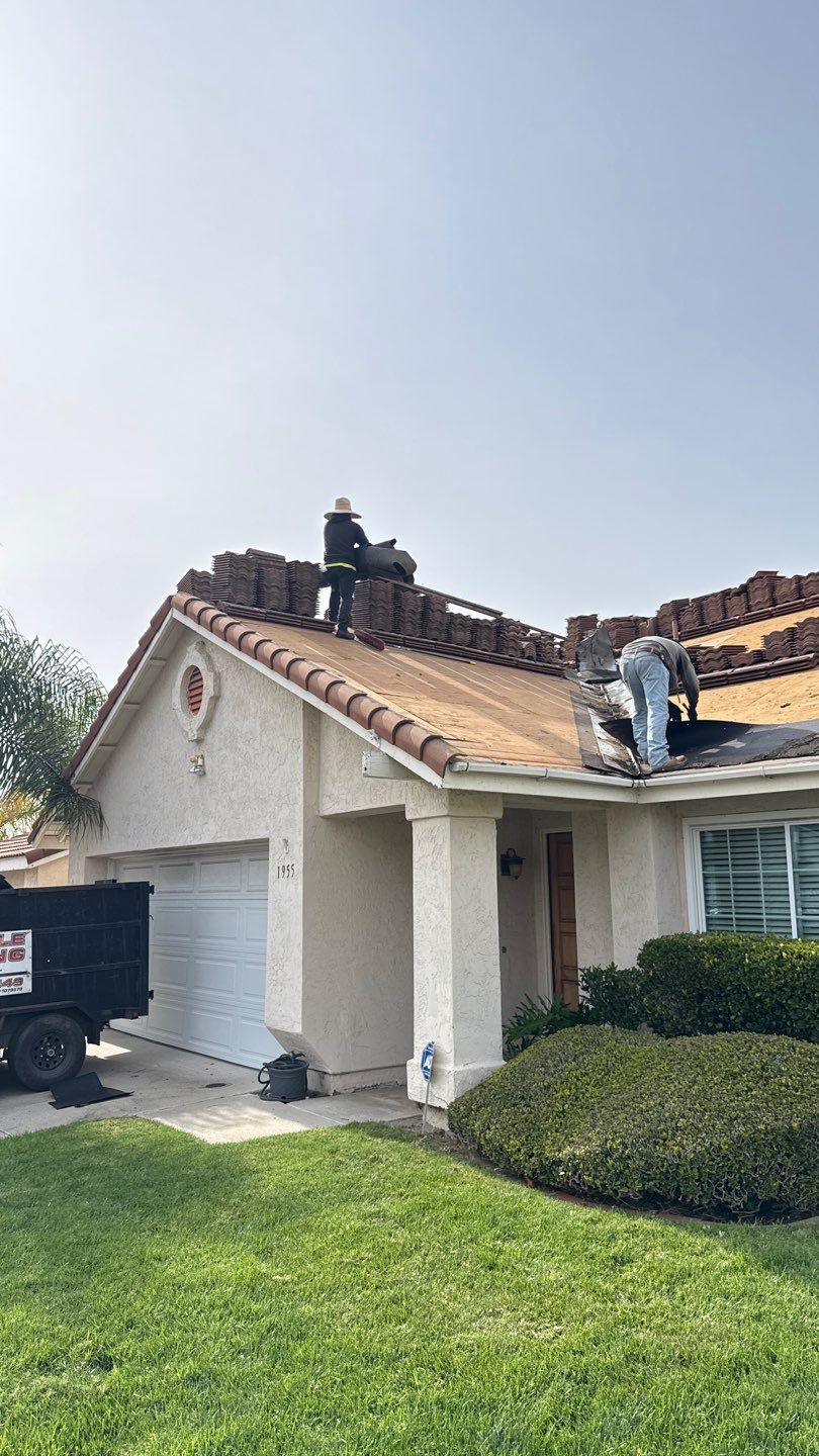 Comprehensive Concrete Tile Roof Replacement and Structural Wood Repair in Chula Vista by Reliable Roofing San Diego Inc.