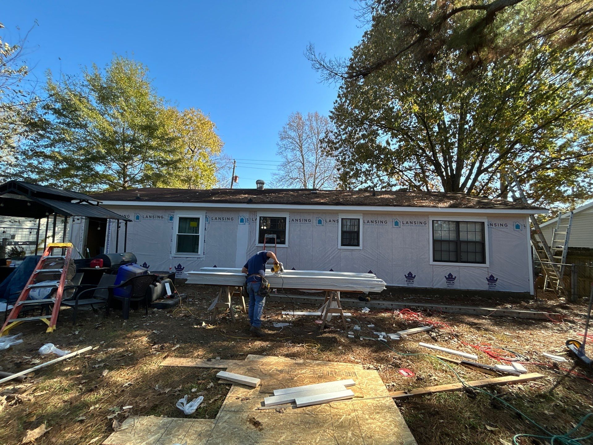 James Hardie Plank Installation by Freedom Exteriors 