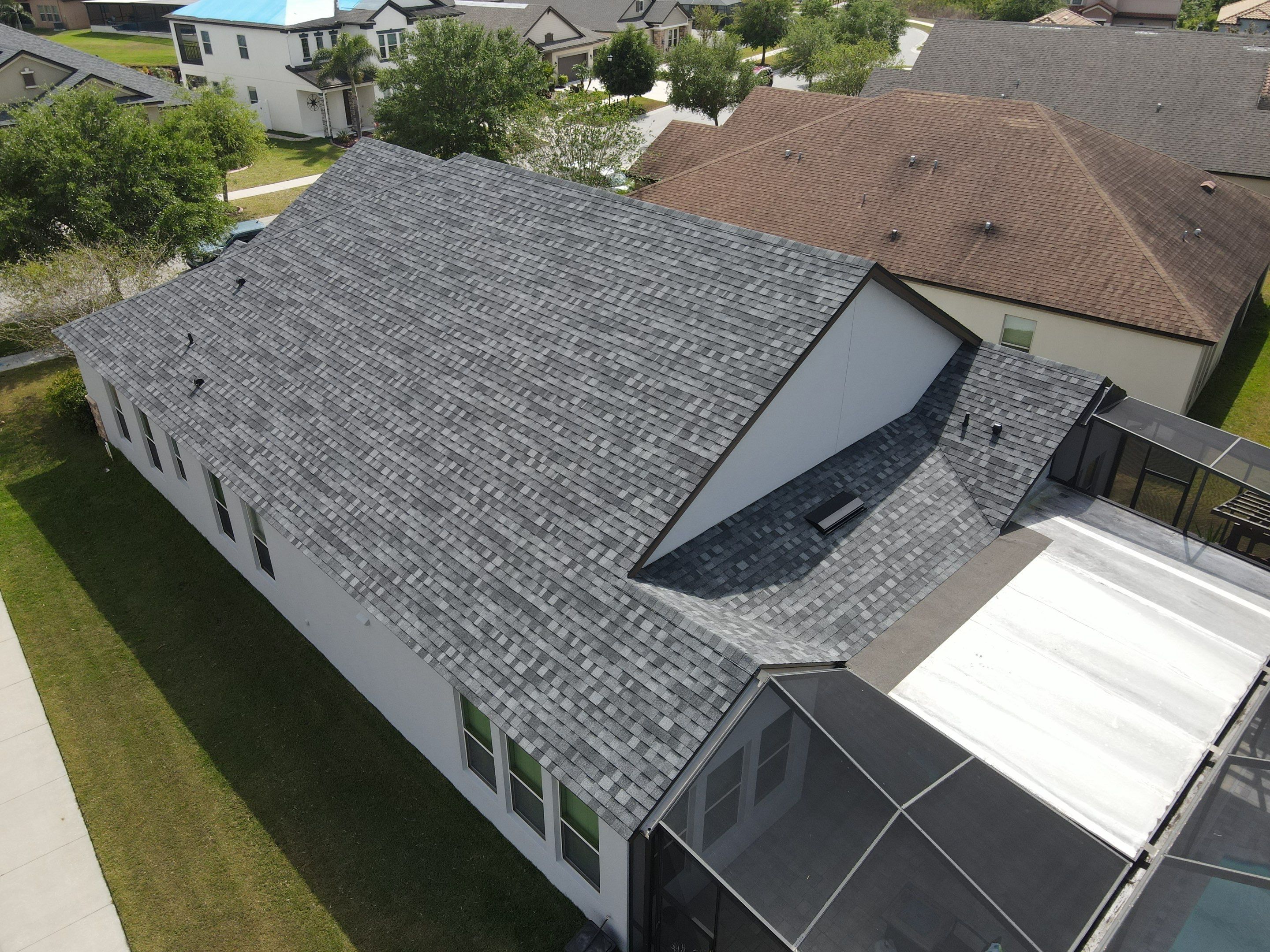 Roof replacement in Riverview, FL. by Steadfast Roofing