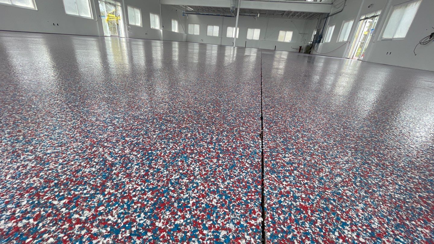 Quinn Bros Commercial TransFLOORmation by Symphony Concrete Coatings