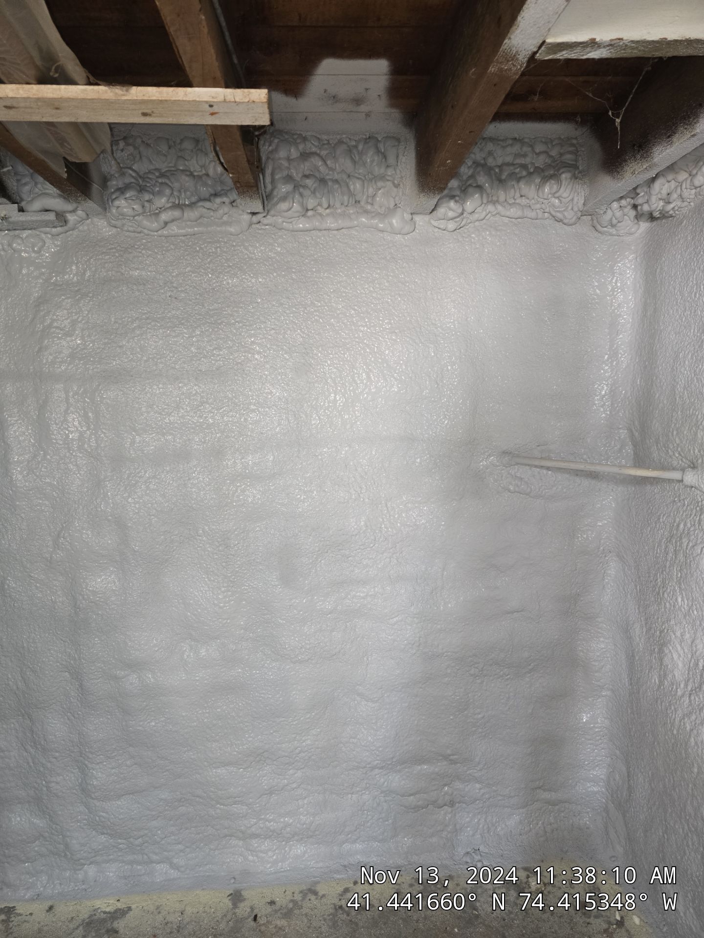 Attic Insulation using open cell spray foam by NYS Foam & Energy