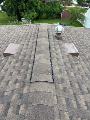Residential Roofing Installation using GAF Timberline HDZ Barkwood
