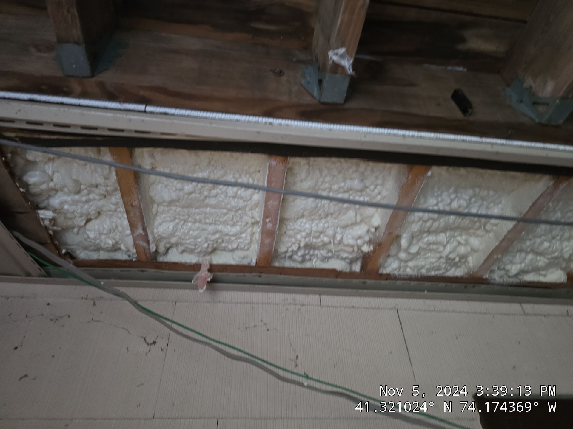 Attic Insulation using open cell spray foam by NYS Foam & Energy