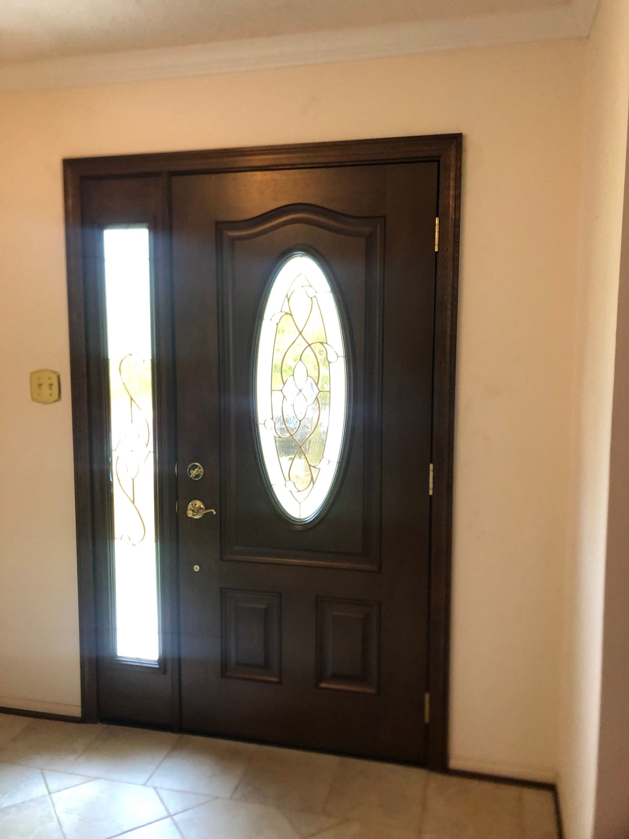 Door Installation using Provia Signet by Roof Right Inc