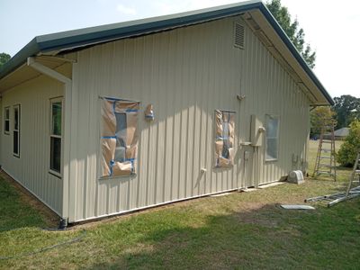 Partial Exterior Paint & Wash in Flint, TX