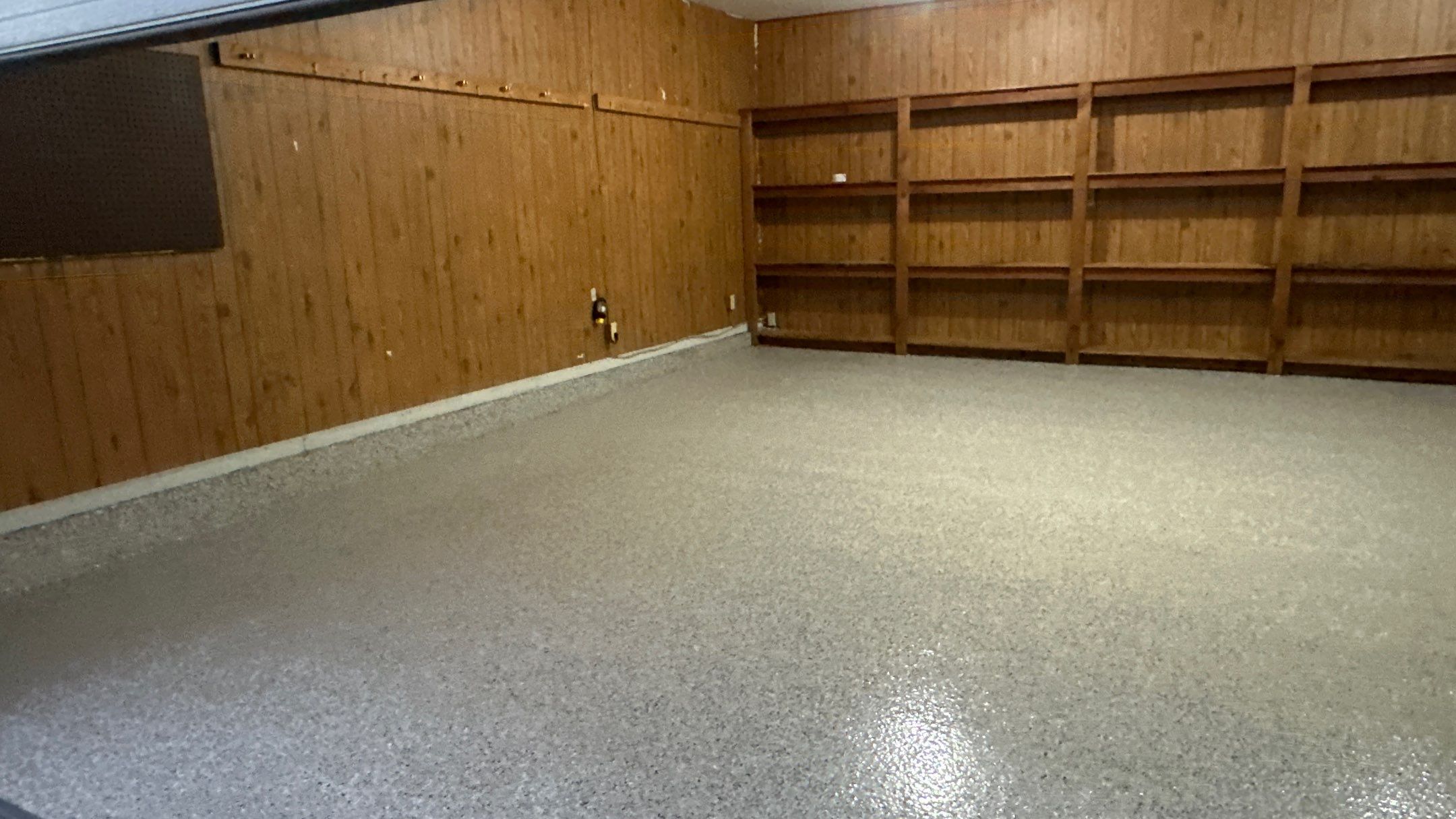 Joe M transformed his garage  by Banner Garage