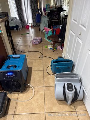 Water Damage using Drying Equipment