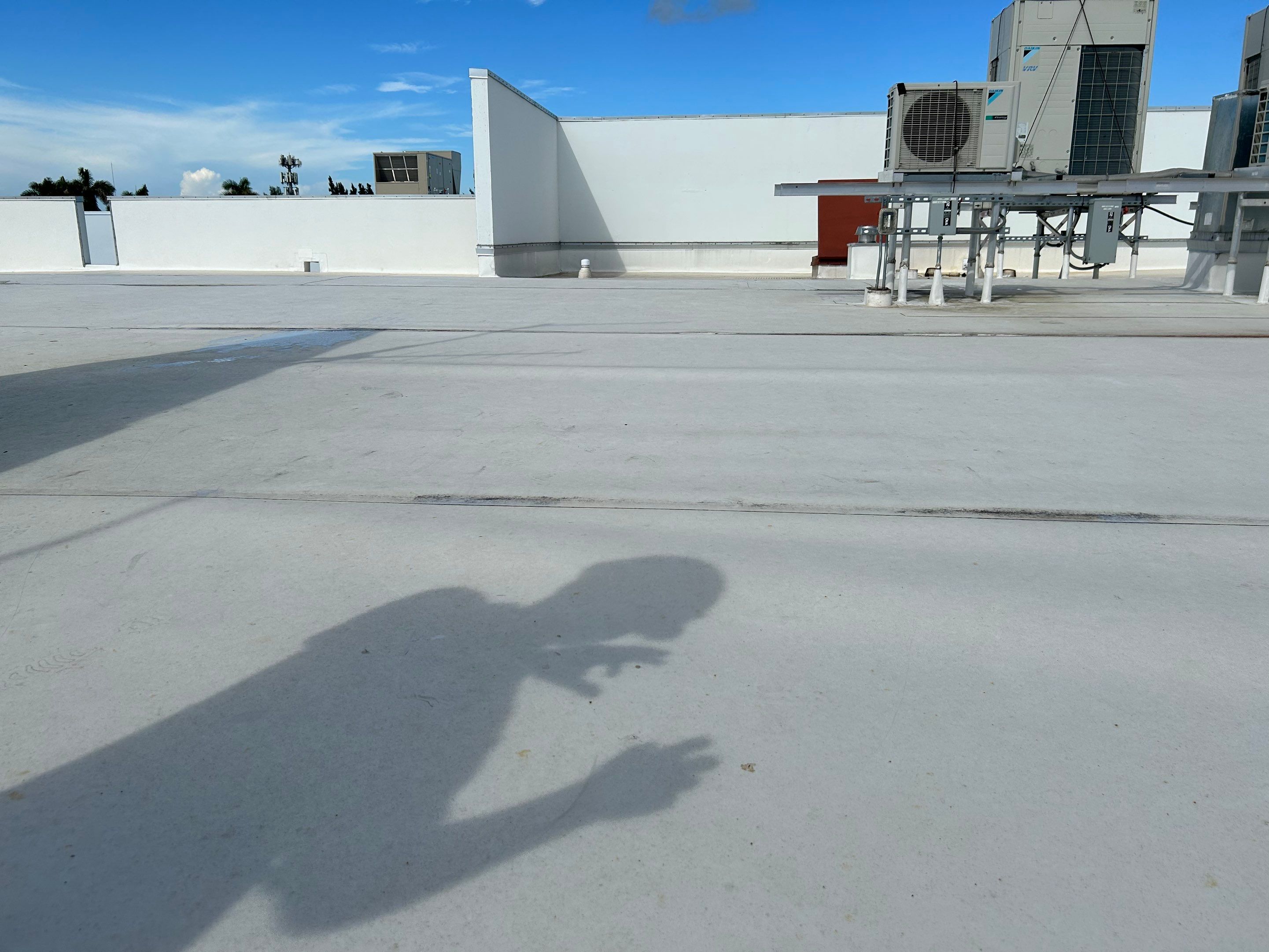 TPO Flat Roof Installation at Dade Quail Roost in Miami by AJF ROOFING INC
