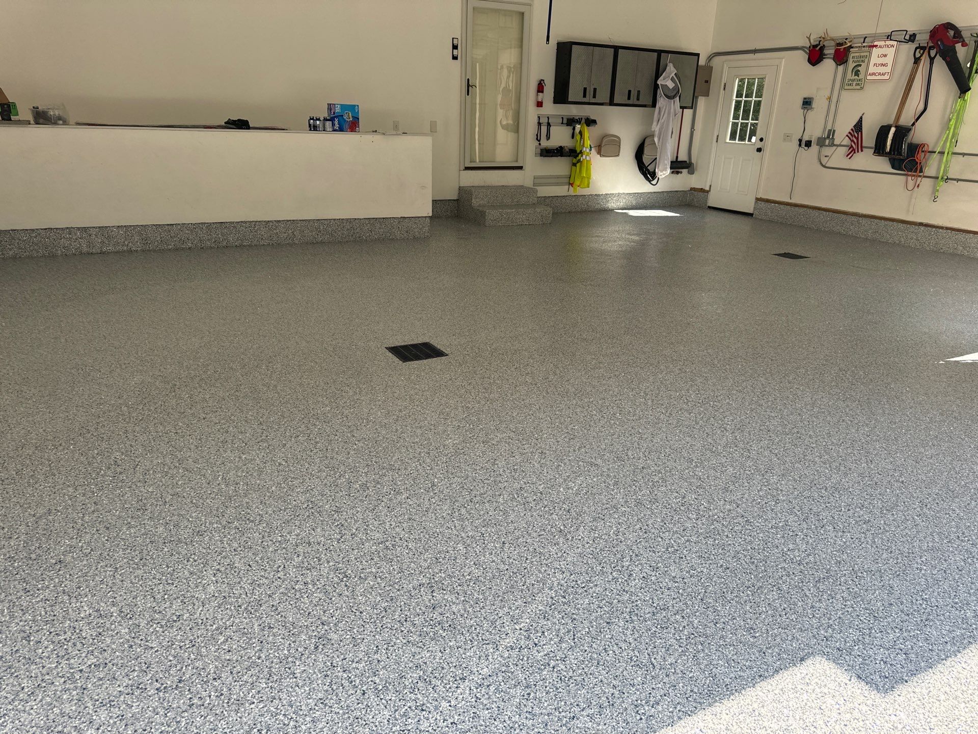Residential Epoxy Floor Installation and Concrete Staining in Whitehall by Gordon Painting
