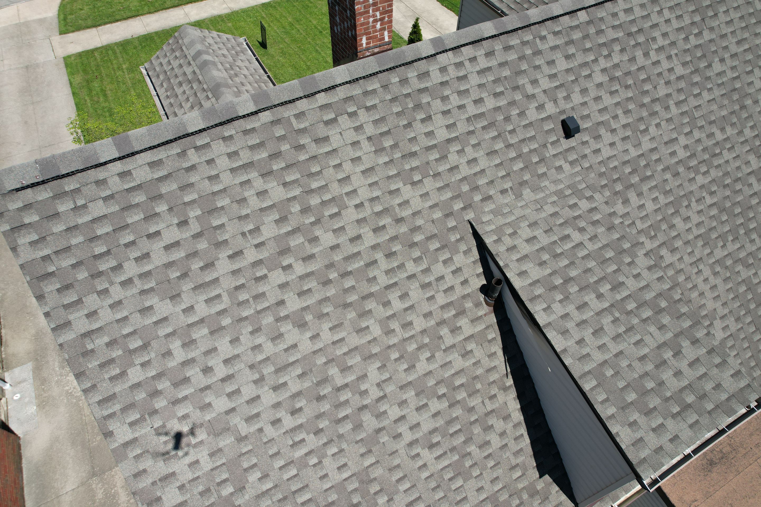 Residential Roof Replacement using GAF Timberline HDZ Weathered Wood by Atlas Roofing & Restoration