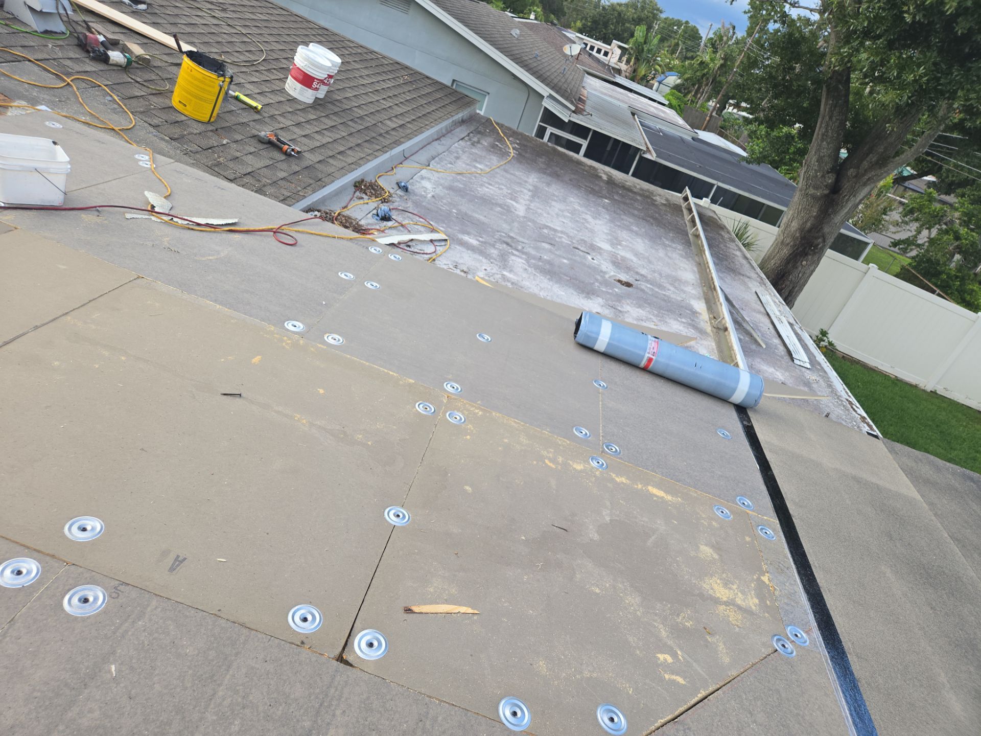 Project in St. Petersburg 33703 by Mitchell Roofing Company LLC 