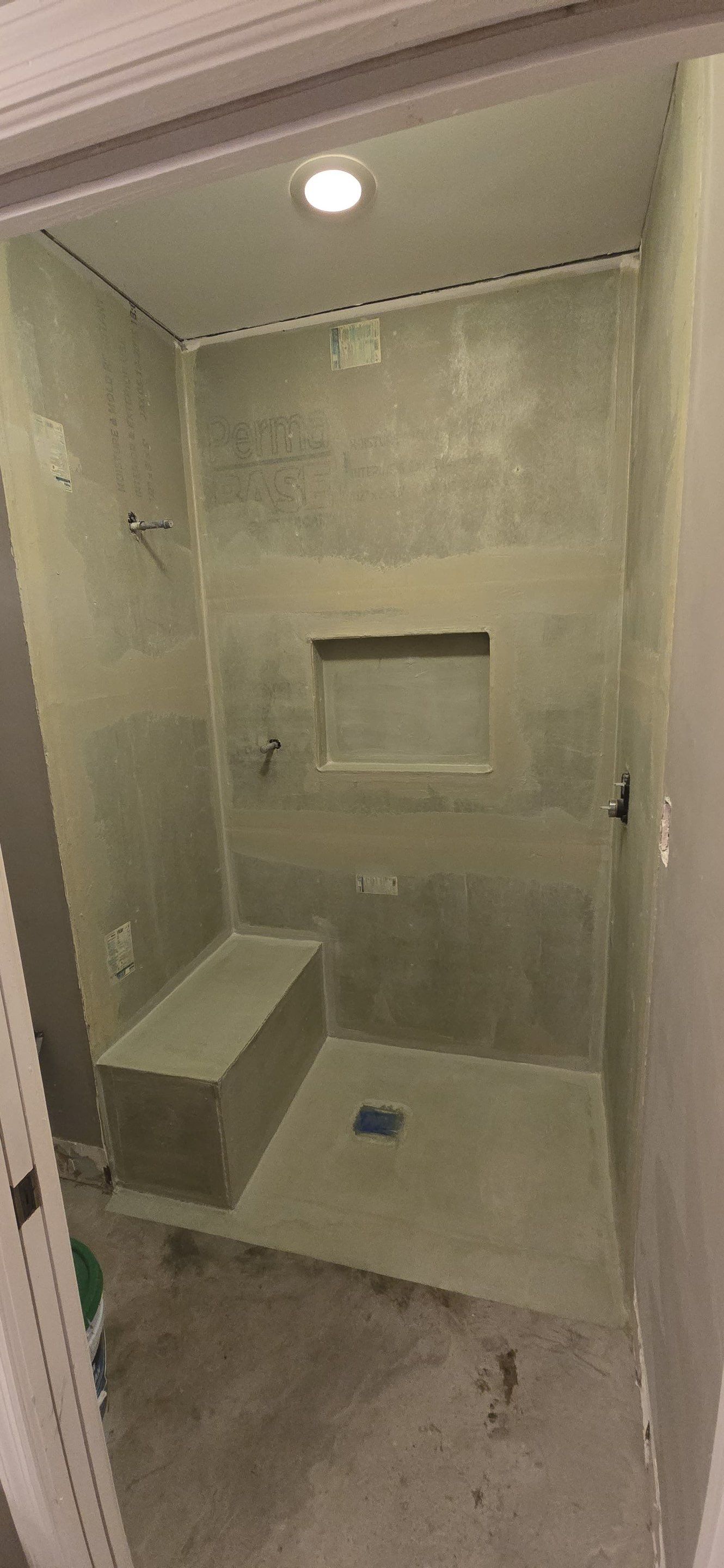 Walk-In Shower - Delray Beach by Hevi Tile