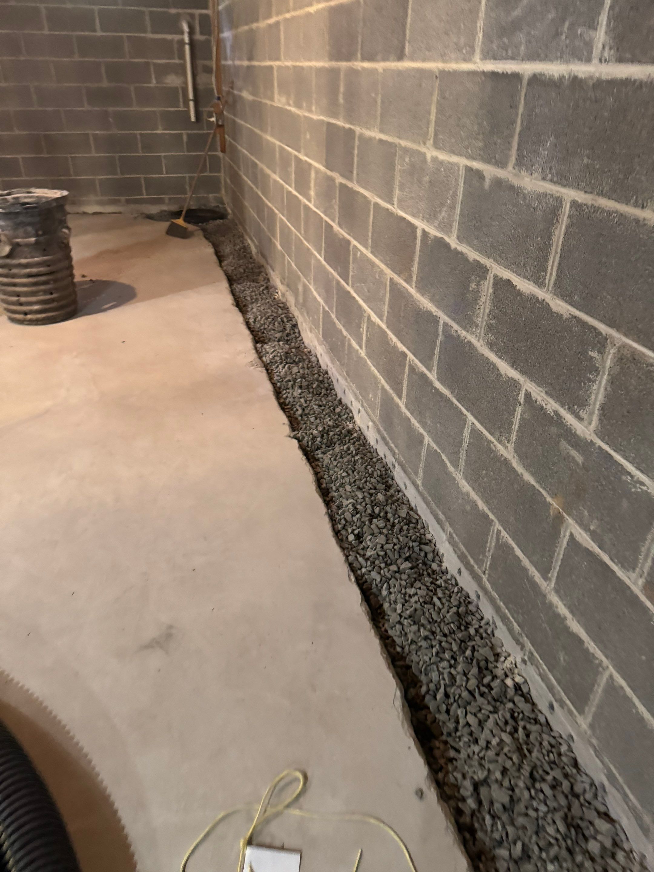 Interior French Drain West Orange, New Jersey by Pure Service Pro, LLC 