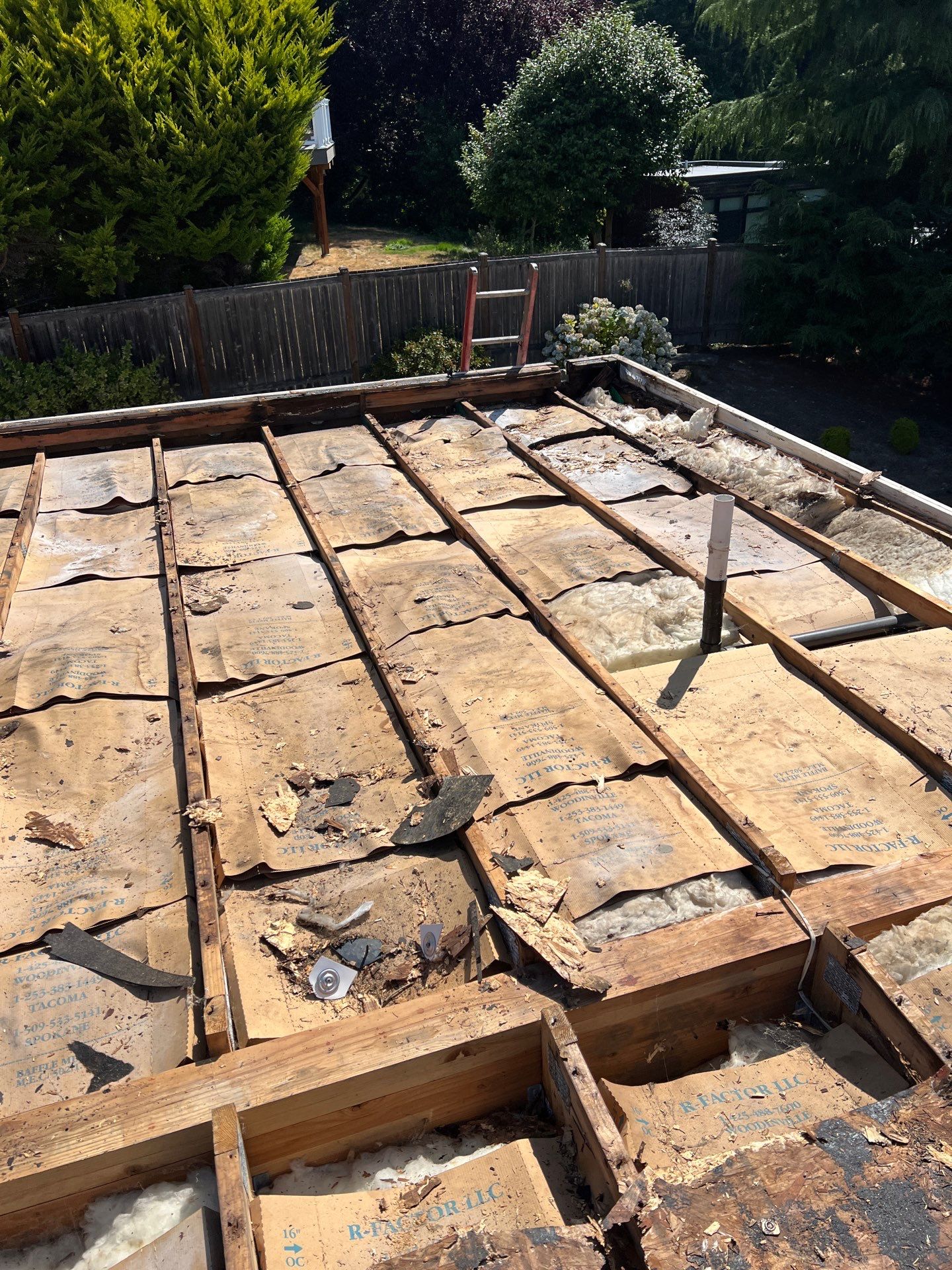 Residential Roofing Installation using GAF UHDZ Shingles by Roofing Formula LLC