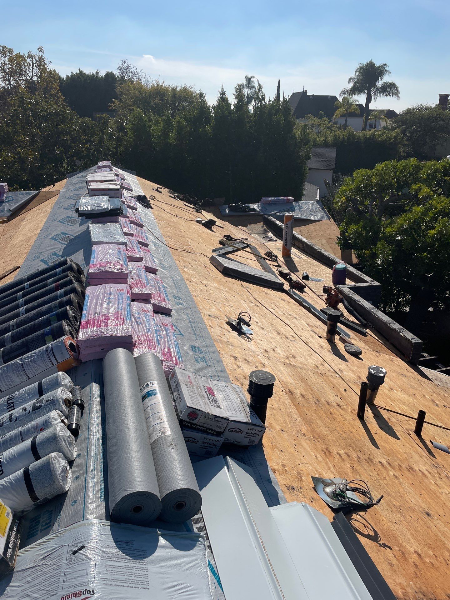 Residential Project in LOS ANGELES, CA by Hull Brothers Roofing