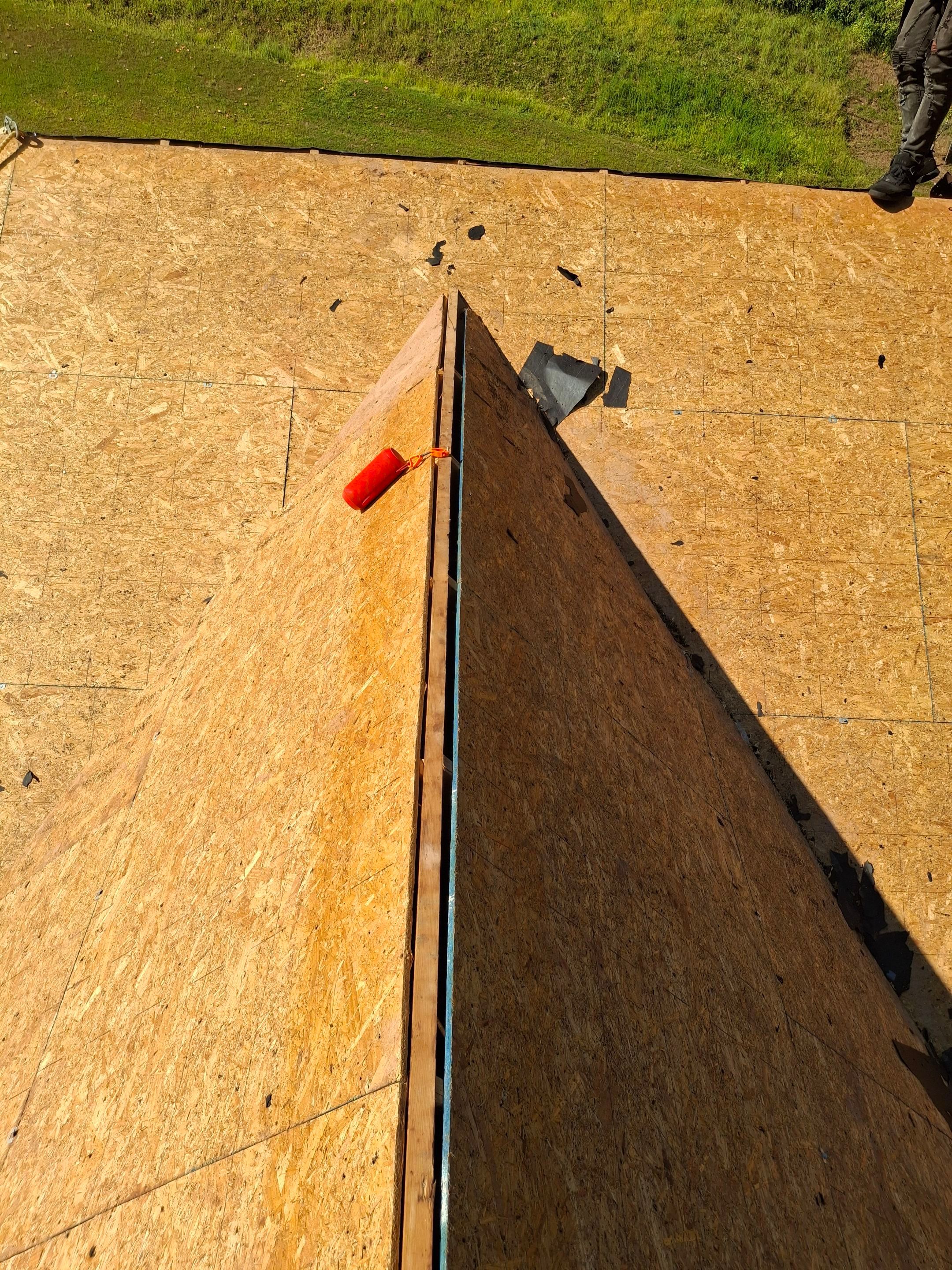 Residential Roofing Installation using GAF Timberline HDZ Charcoal by Rainstoppers Roofing