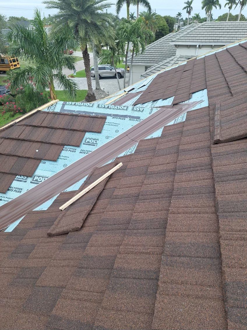 Residential Roofing Installation using Westlake (Boral) Stone Coated Steel in Cape Coral by Four Peaks Roofing