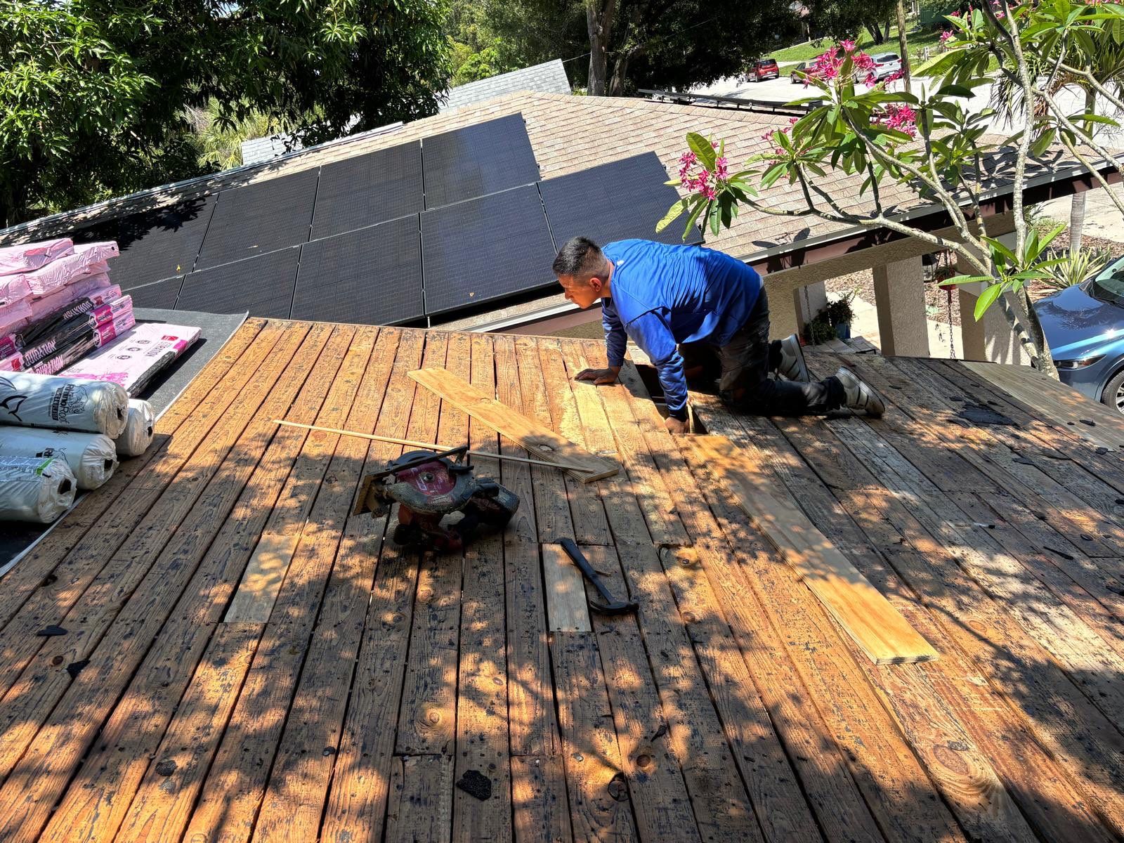 Project in St. Petersburg 33713 by Mitchell Roofing Company LLC 