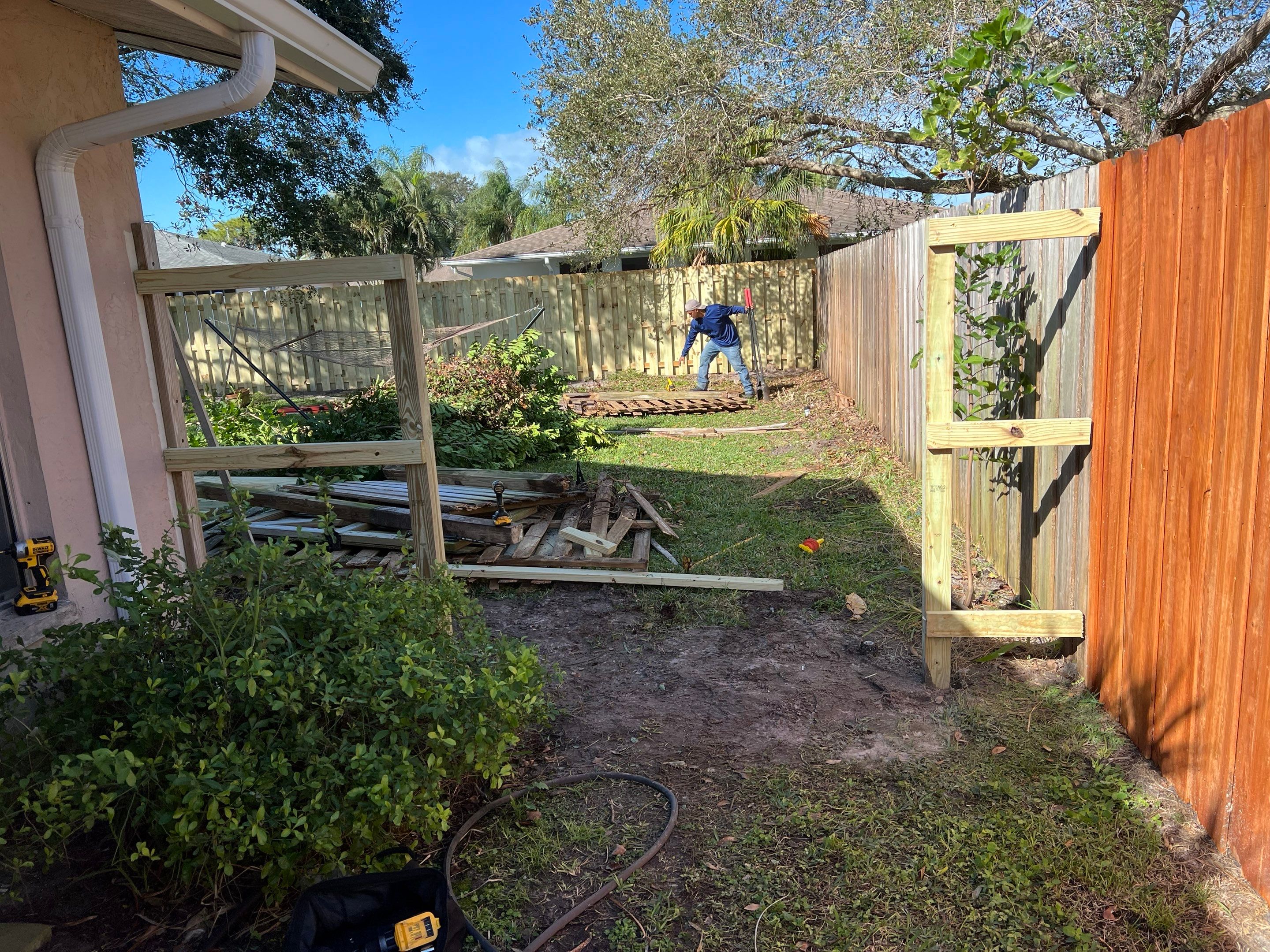 Venice, FL 6 ft. Tall Treated Board on Board Privacy Fence  by Asap fence and gates, LLC