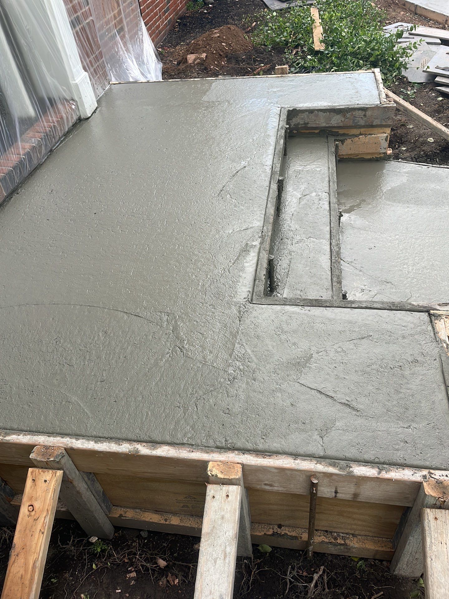 Walkway + Porch Remodel - Yardley, PA by Architectural Concrete Design