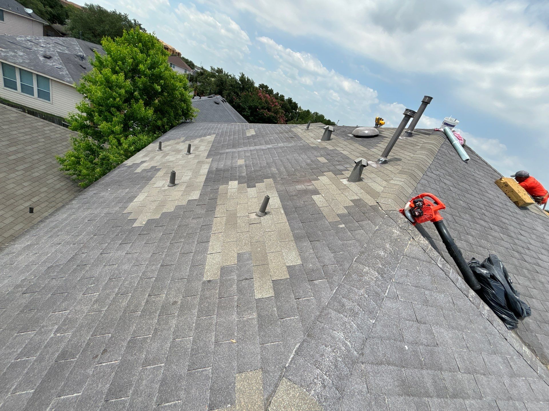 Residential Roofing Repair using Owen's Corning Duration (Lifetime) Shingles by Roof Repair Company
