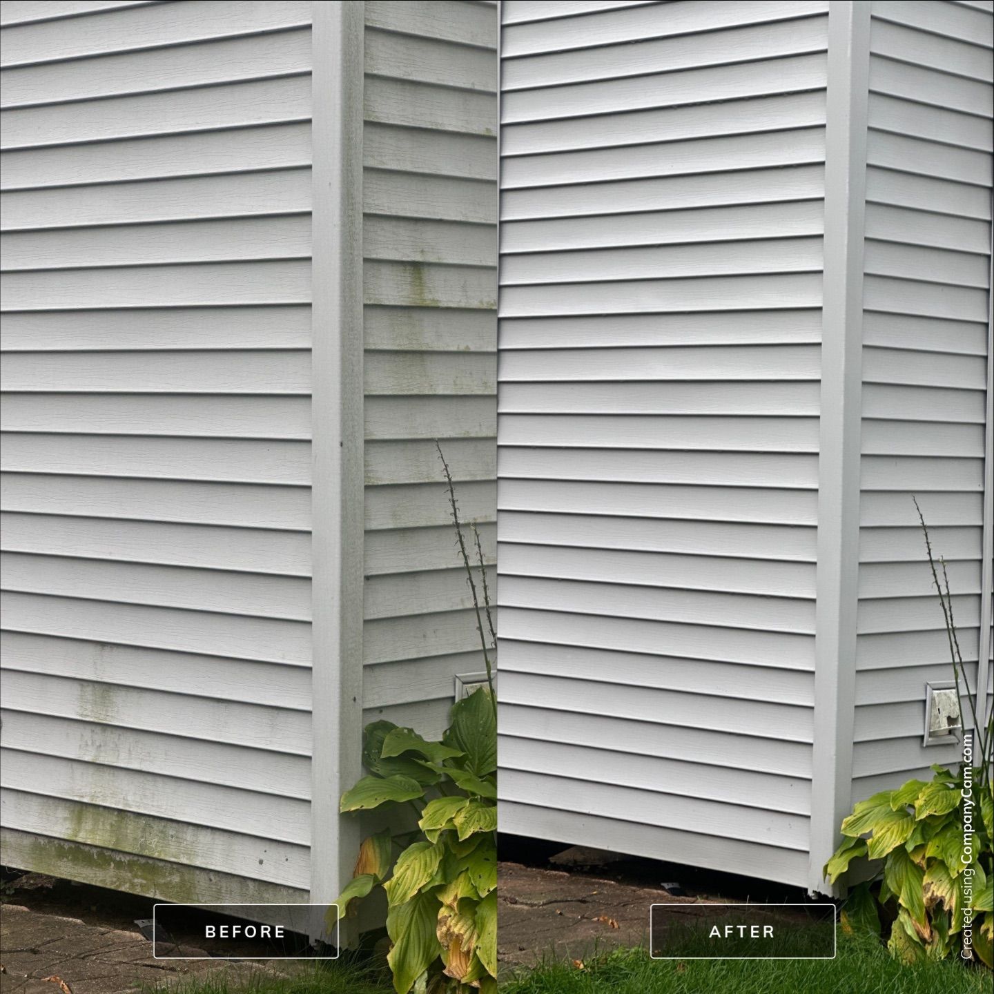 Project in Crystal Lake by Simmons Power & Soft Washing