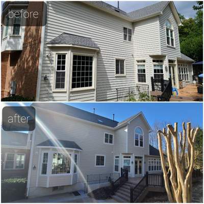 Siding, gutter and window installation