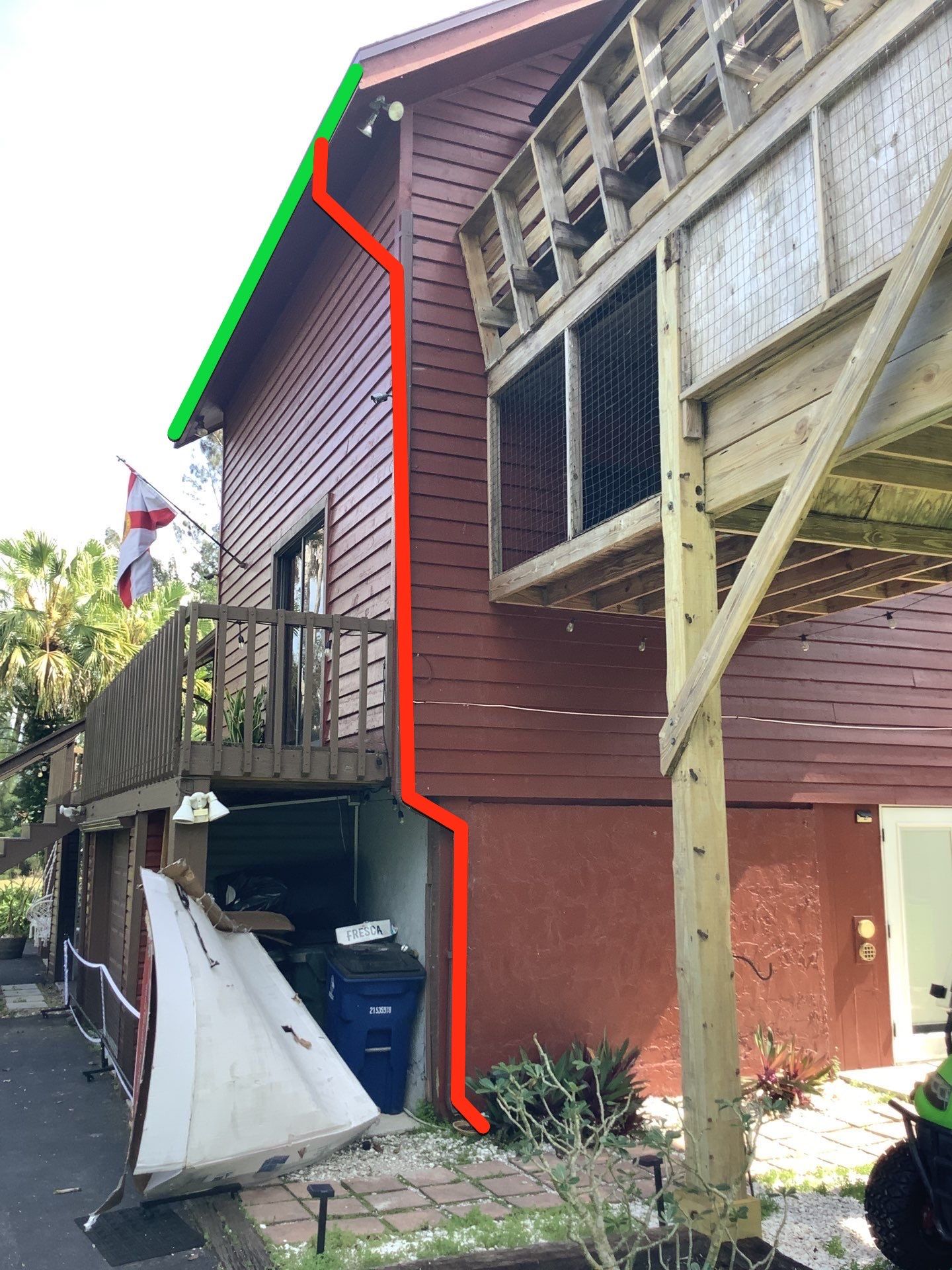 Brown K-Style Seamless Gutters in Fort Myers FL by Gutter Professor by Gutter Professors
