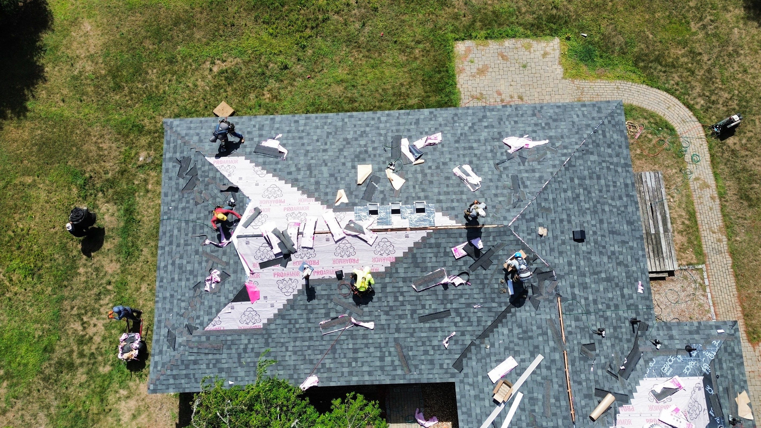 Roof Replacement & Gutter Installation – Chelmsford, MA by Mighty Dog Roofing of Greater Middlesex County