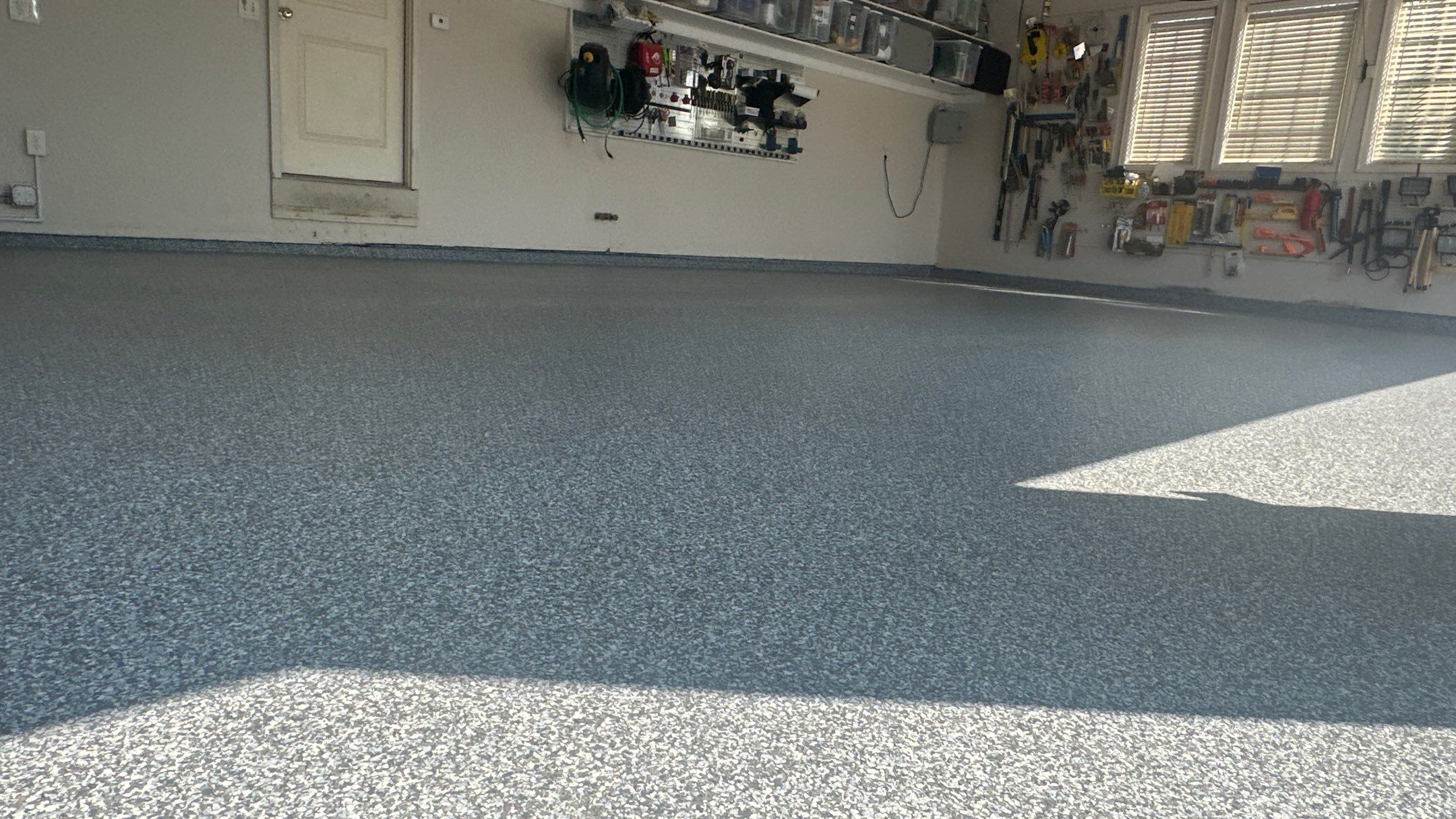 Guy D. upgraded his garage with a beautiful new floor by Banner Garage