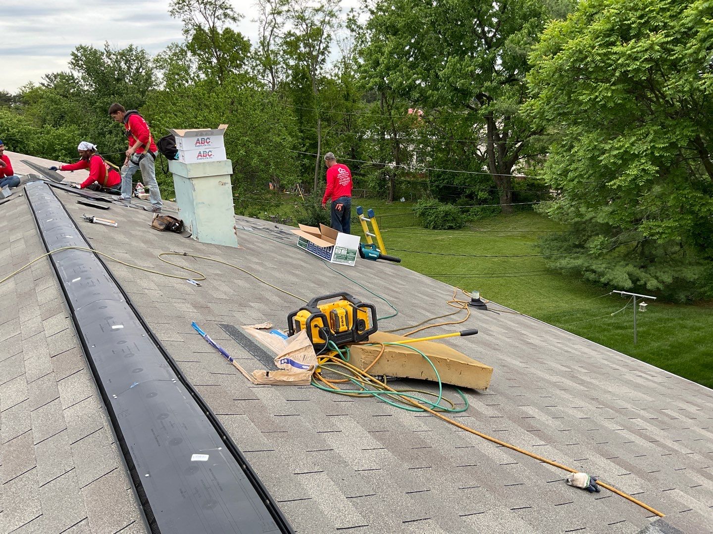 Residential Roofing Installation using CertainTeed Shingles by Alpha Design Services