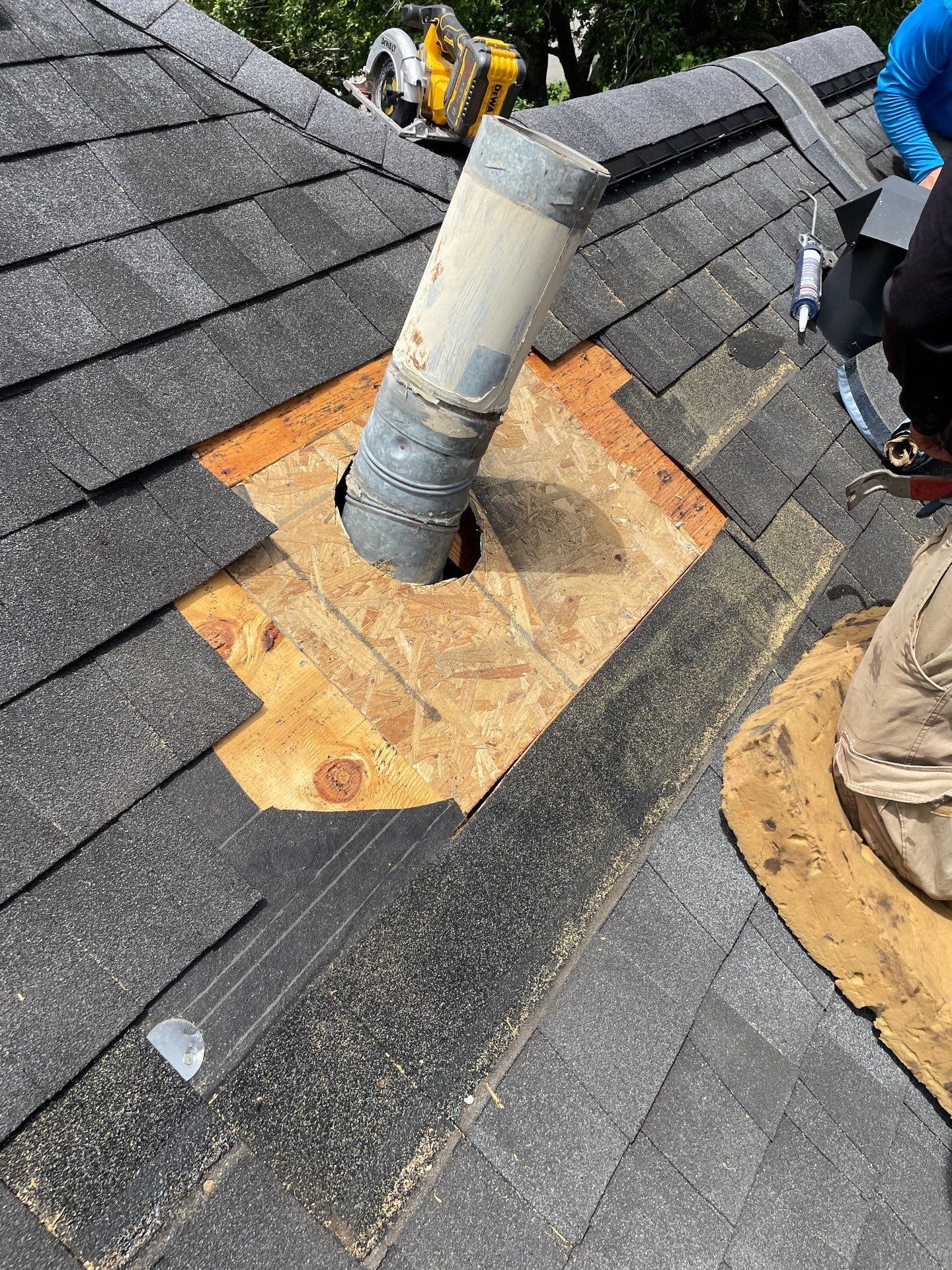 Hail Damage using Owen's Corning Duration (Lifetime) Shingles by Roof Repair Company