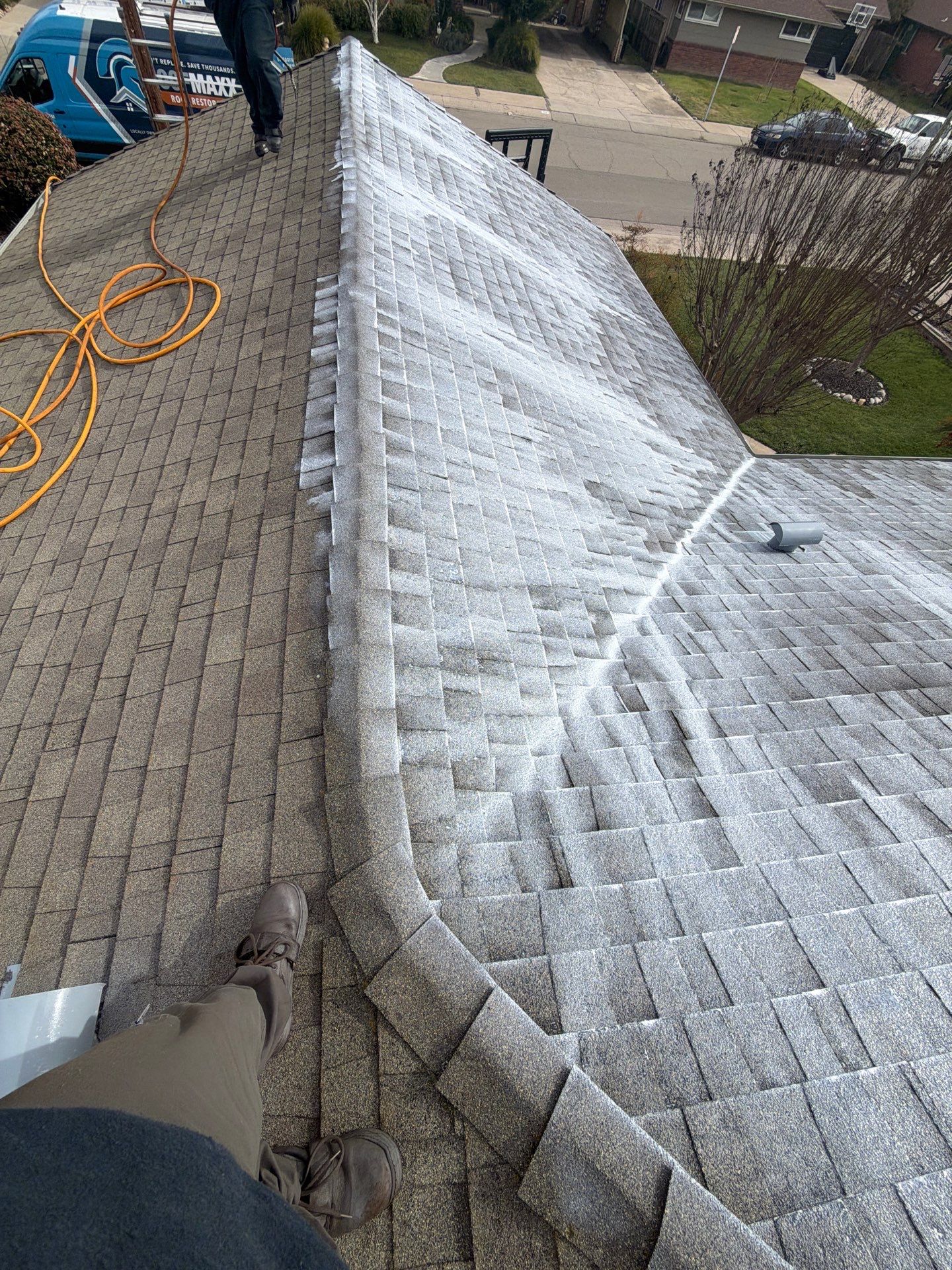Roof Rejuvenation using Roof Maxx Treatment by Roof Maxx of Folsom