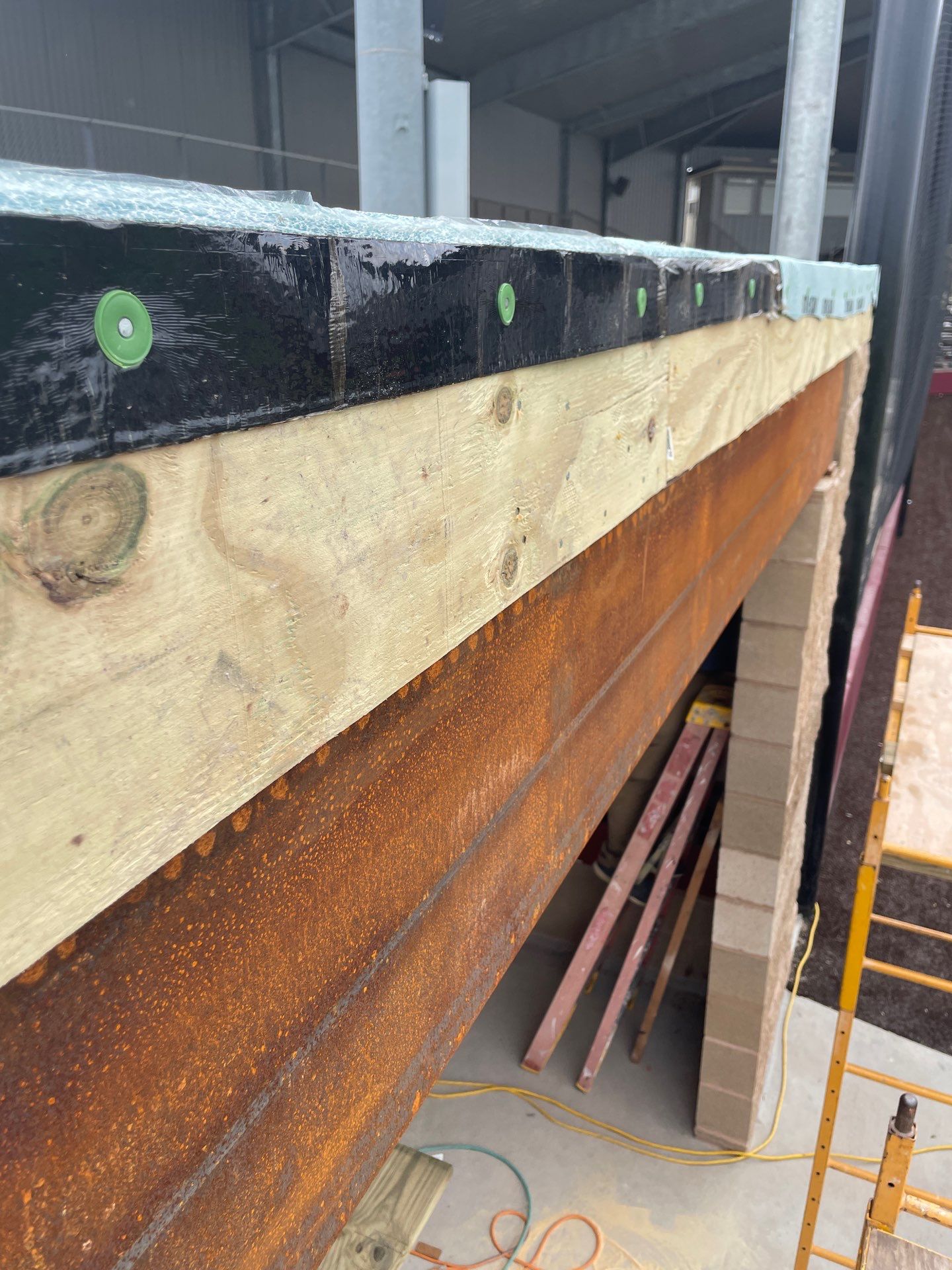 Wildcat Dugout by Bayfront Roofing and Construction