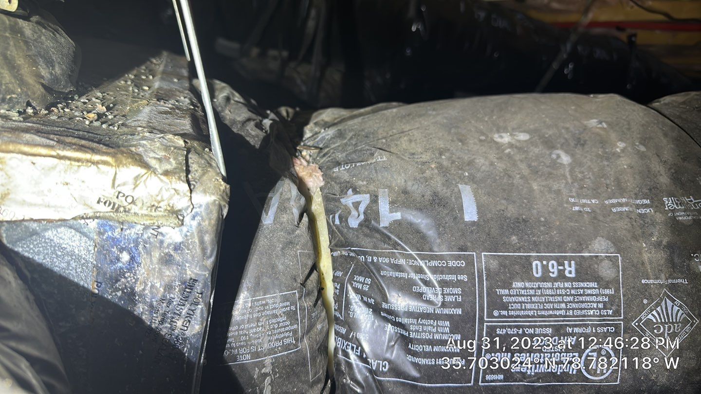 Trane Gas Package Unit Install by Nick's Mechanical LLC.