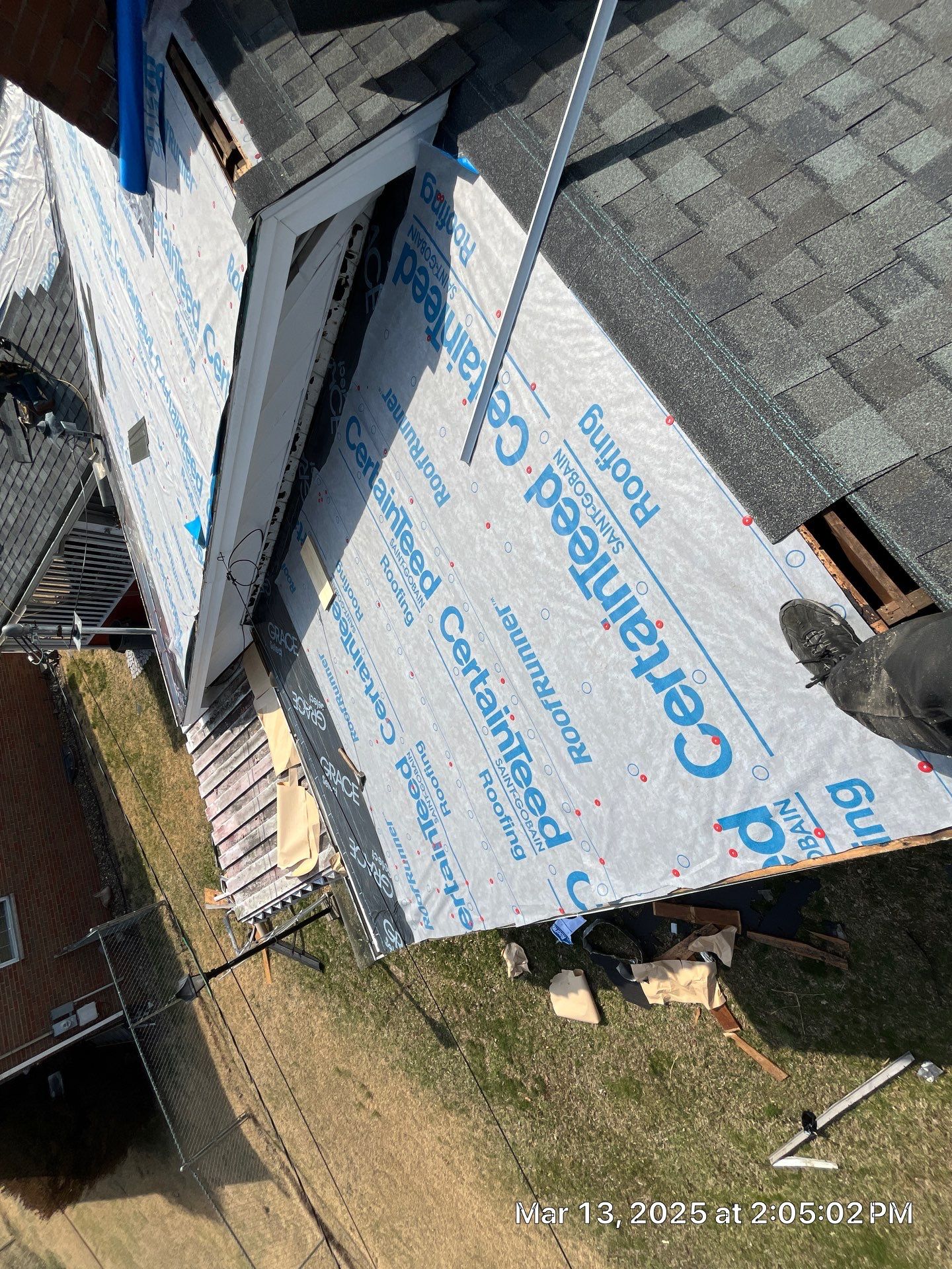 Residential Roofing Installation using Certainteed Landmark Pro Shingles by Fahey Roofing + Contracting
