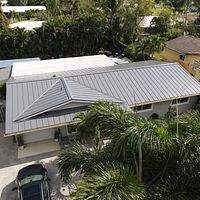 24ga 1"Nail-Strip Charcoal Gray  by Total Roofing System The Metal Roof Experts