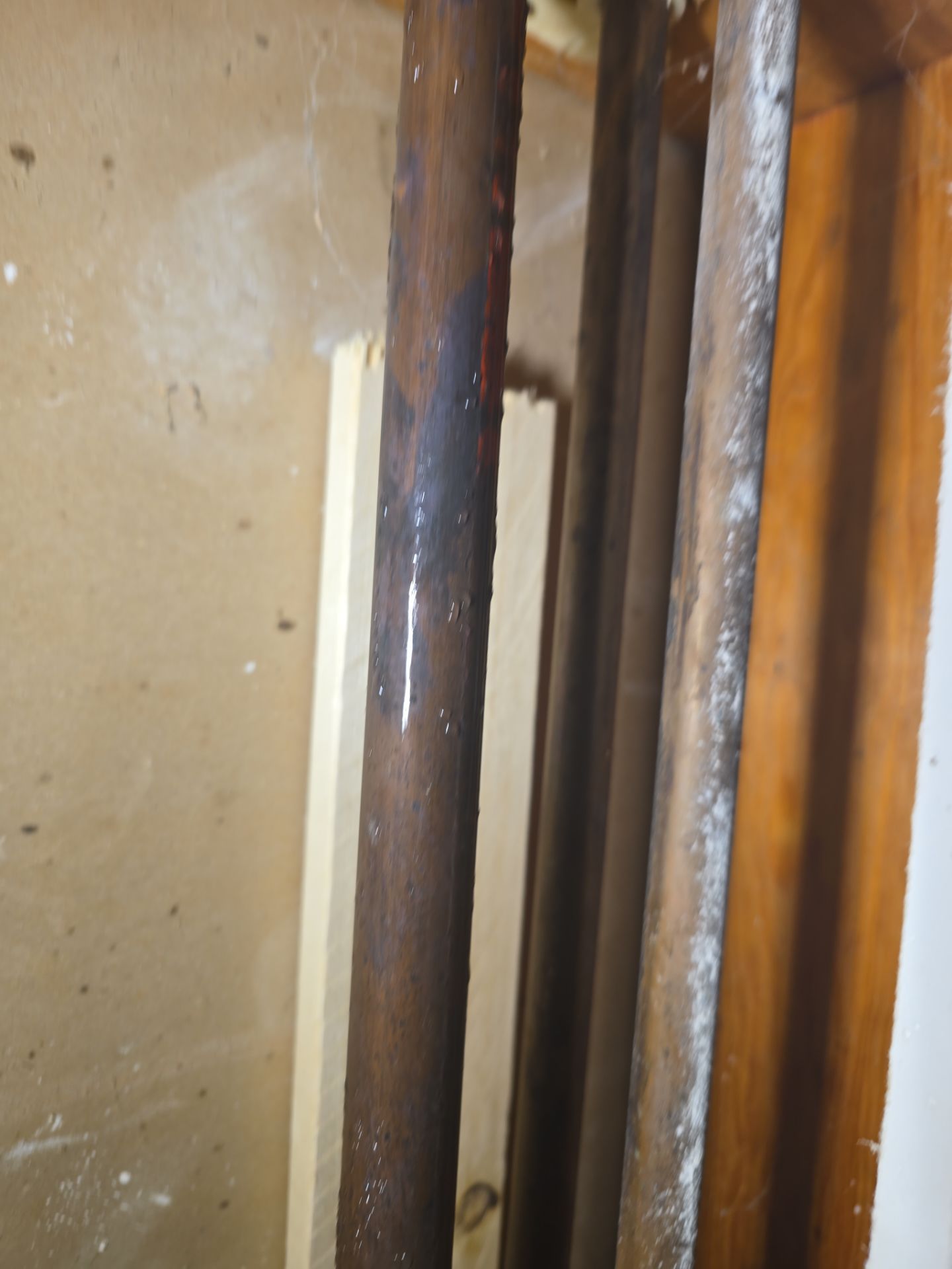 Installation of New Piping in Ceiling by Us Plumbing 