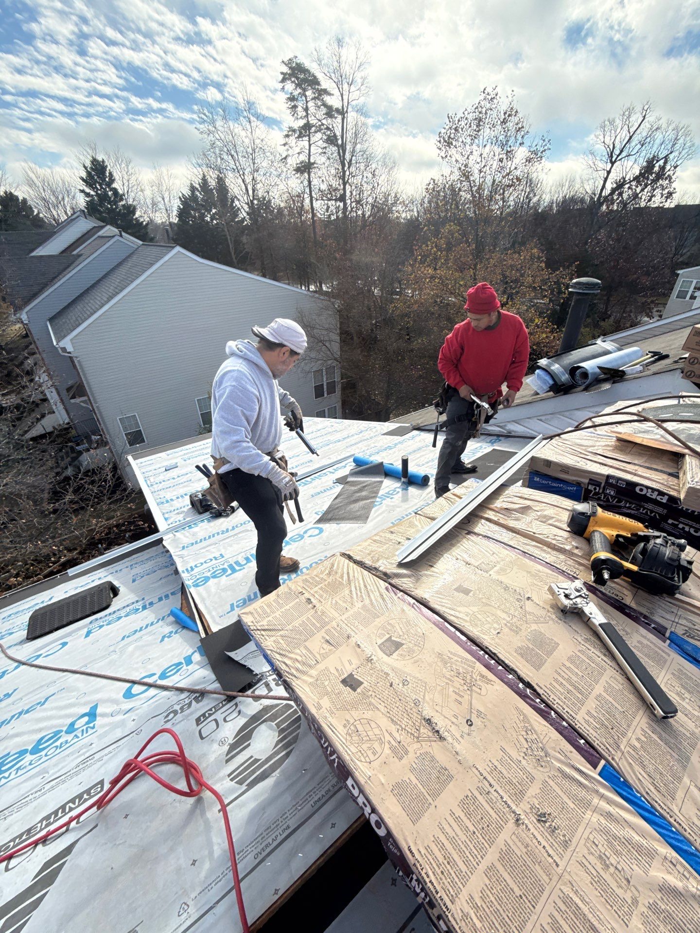 Sterling: Residential Roof Replacement with CertainTeed Landmark Pro in Max Def Driftwood by RM Banning, Inc.