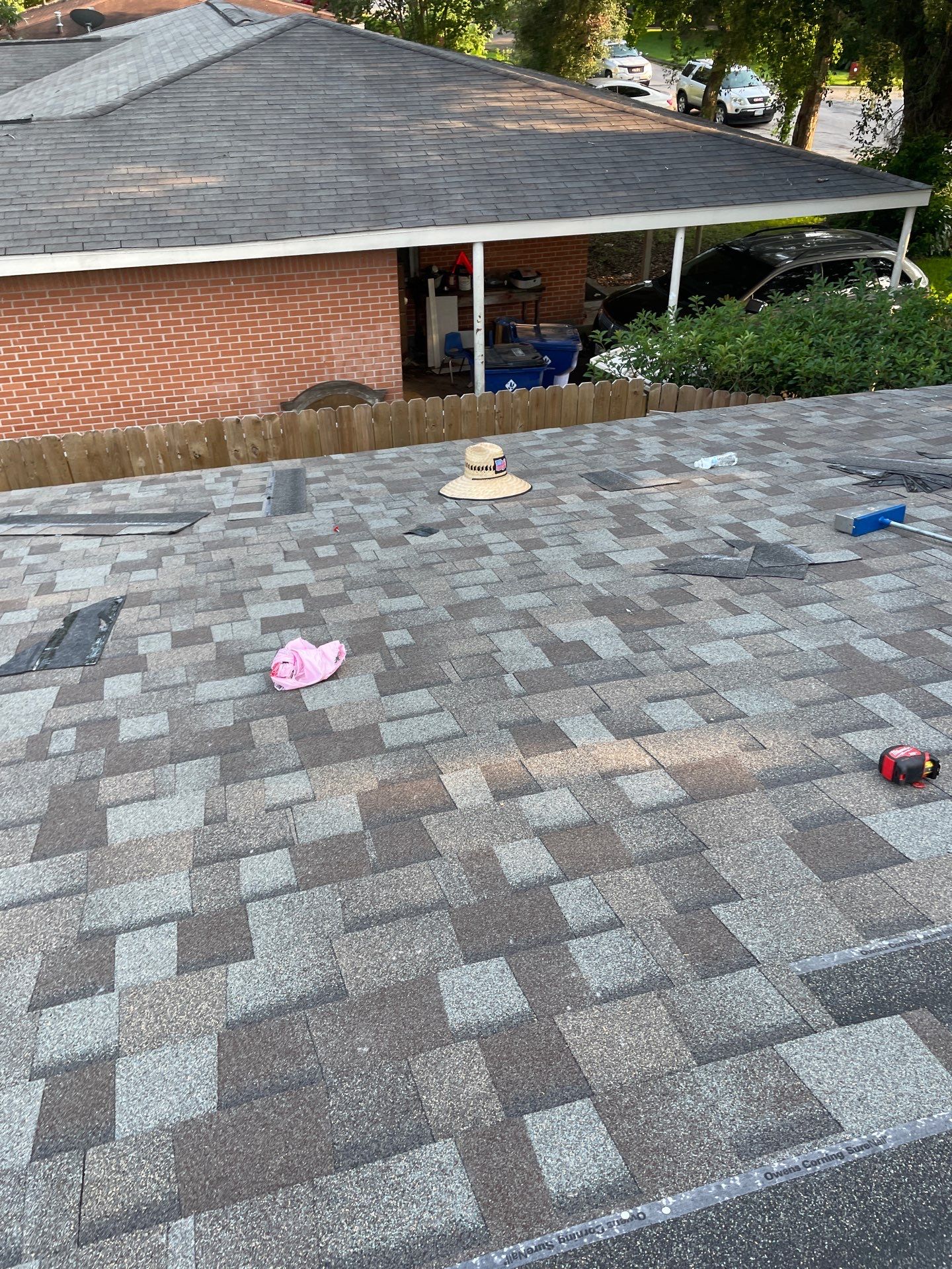 Residential Roofing Repair using Owen's Corning Duration (Lifetime) Shingles by Roof Repair Company