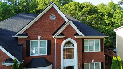 Alpharetta, GA Roof Replacement CertainTeed Landmark Charcoal Black
