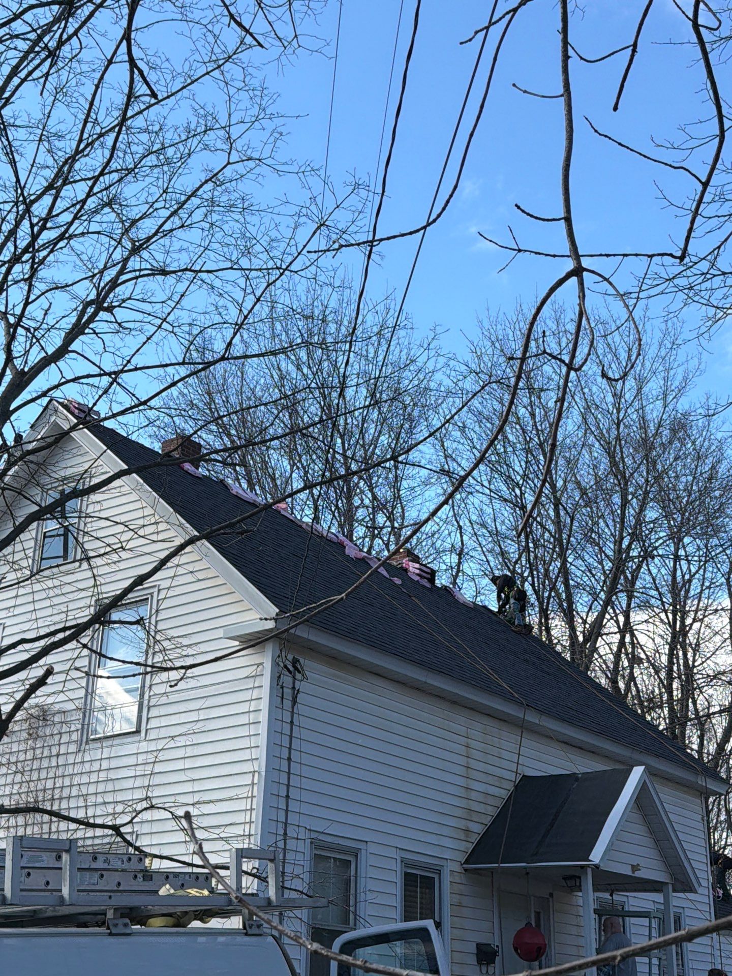 Asphalt Shingle Roof Replacement for Two-Story Waterville Home by Tall pine roofing