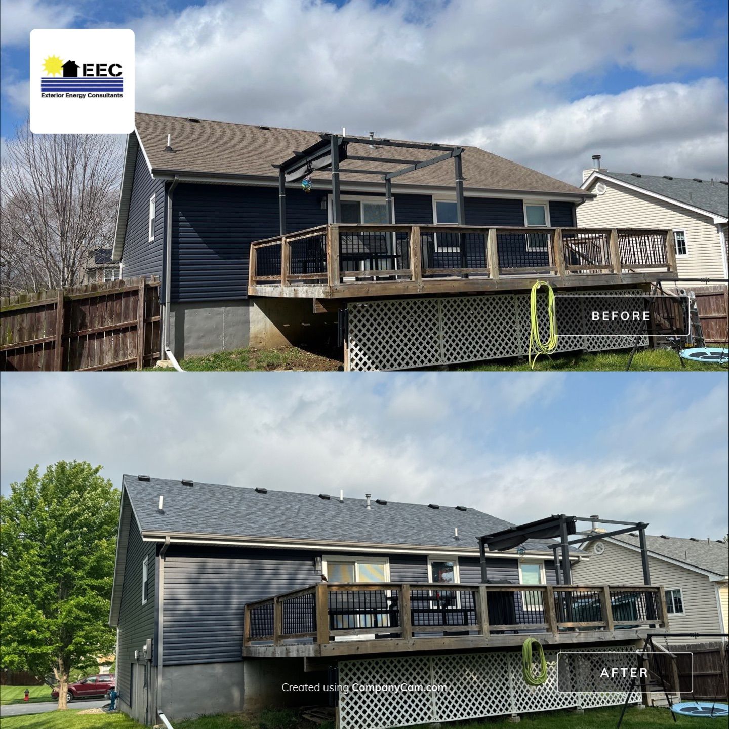 Residential Roofing Installation using IKO Dynasty Roof. by EEC Windows, Siding & Roofing