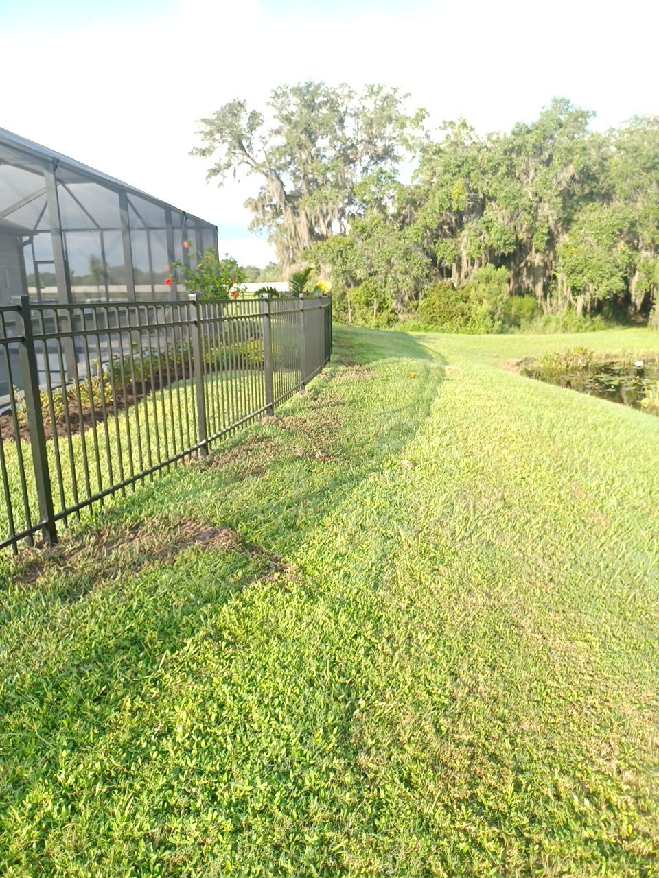 Aluminum Fence Installation using 3 Rail Aluminum Fence by Asap fence and gates, LLC