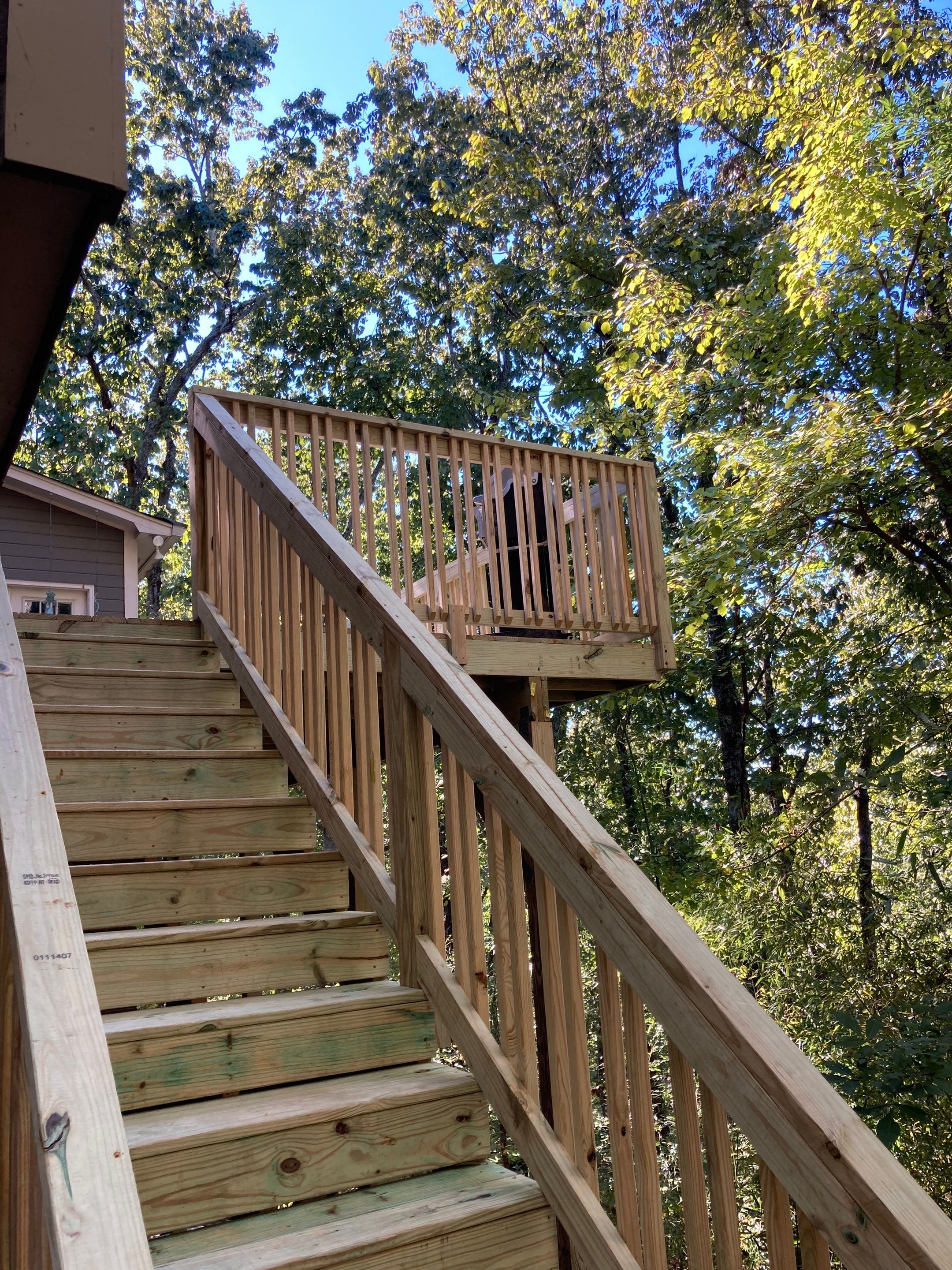 Russet Woods - Deck by Pillar and Pine